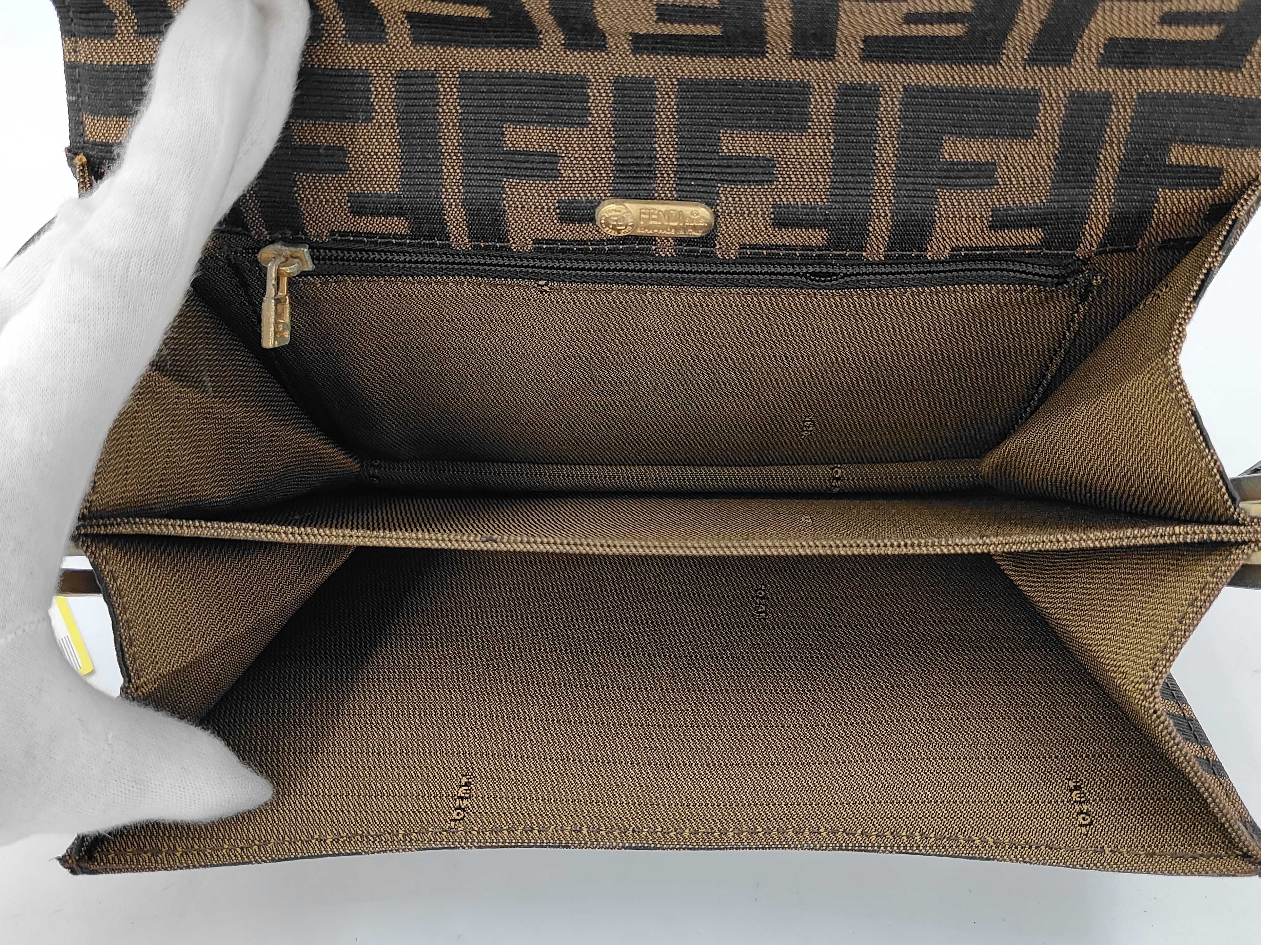 Zucca pattern gold hardware/one-shoulder bag (shoulder bag) — view 9