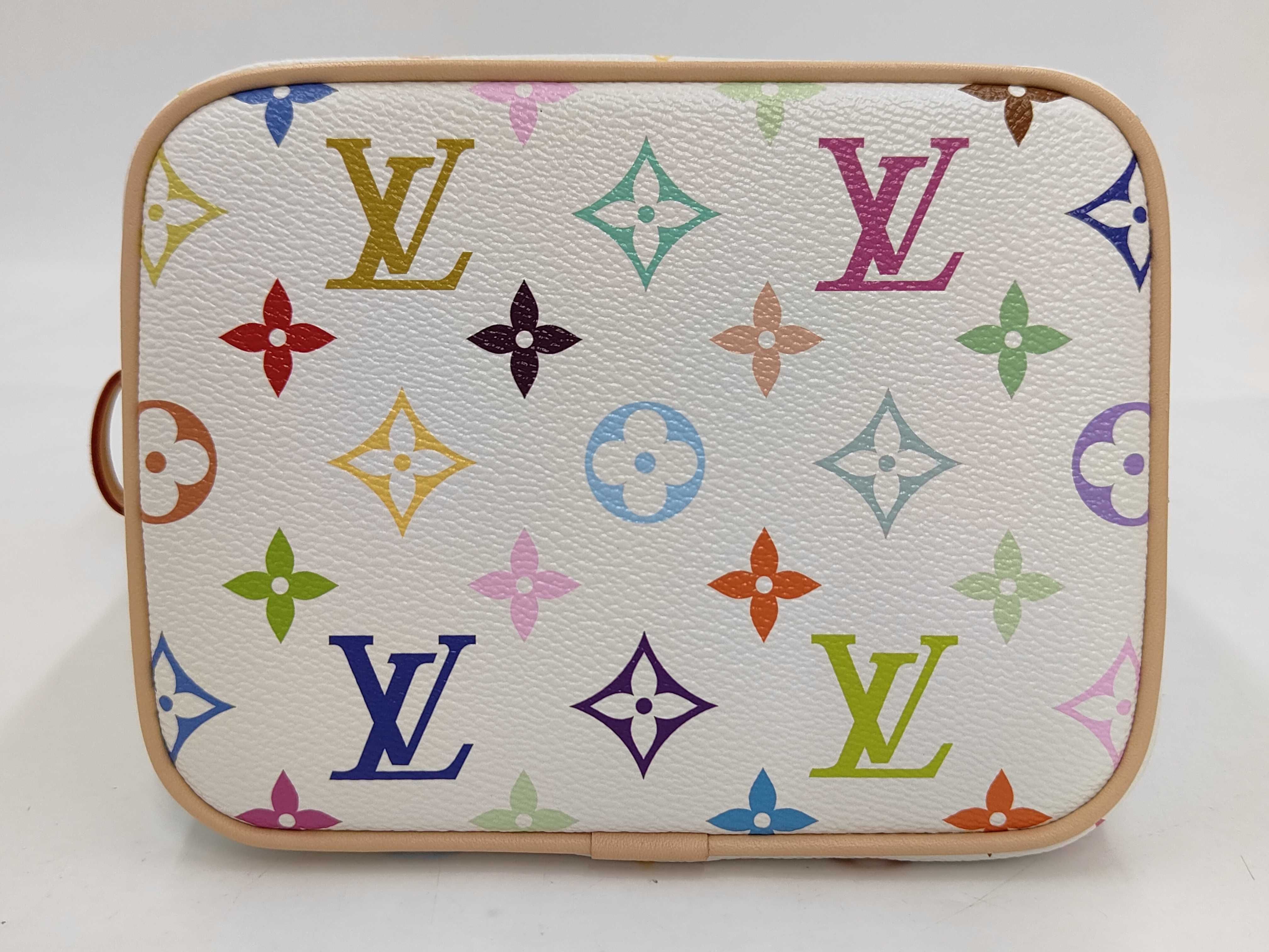 Multicolor White All-in-BB LV x TM Takashi Murakami Collaboration M13089 RFID Shoulder Bag — view 3