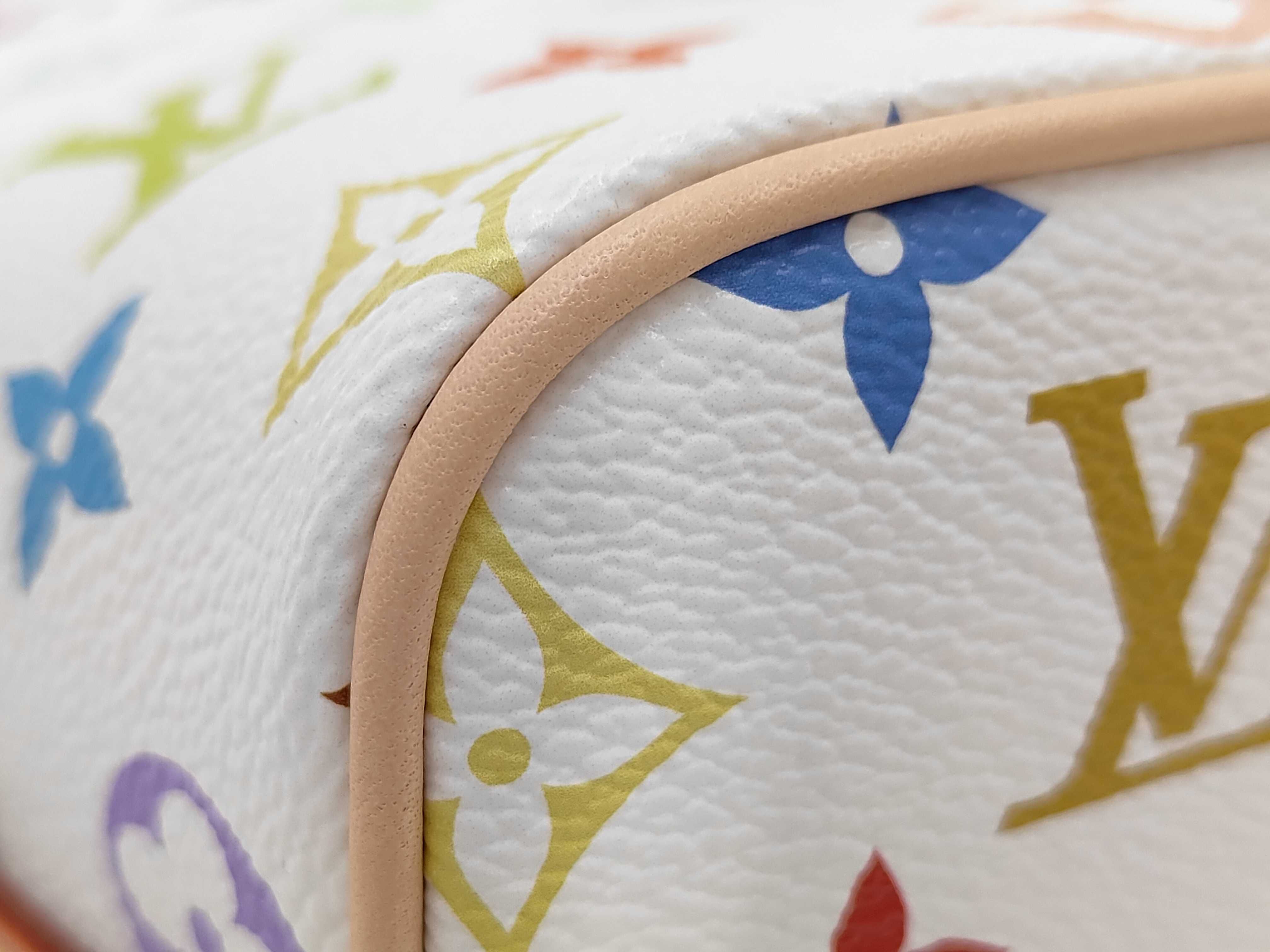 Multicolor White All-in-BB LV x TM Takashi Murakami Collaboration M13089 RFID Shoulder Bag — view 4