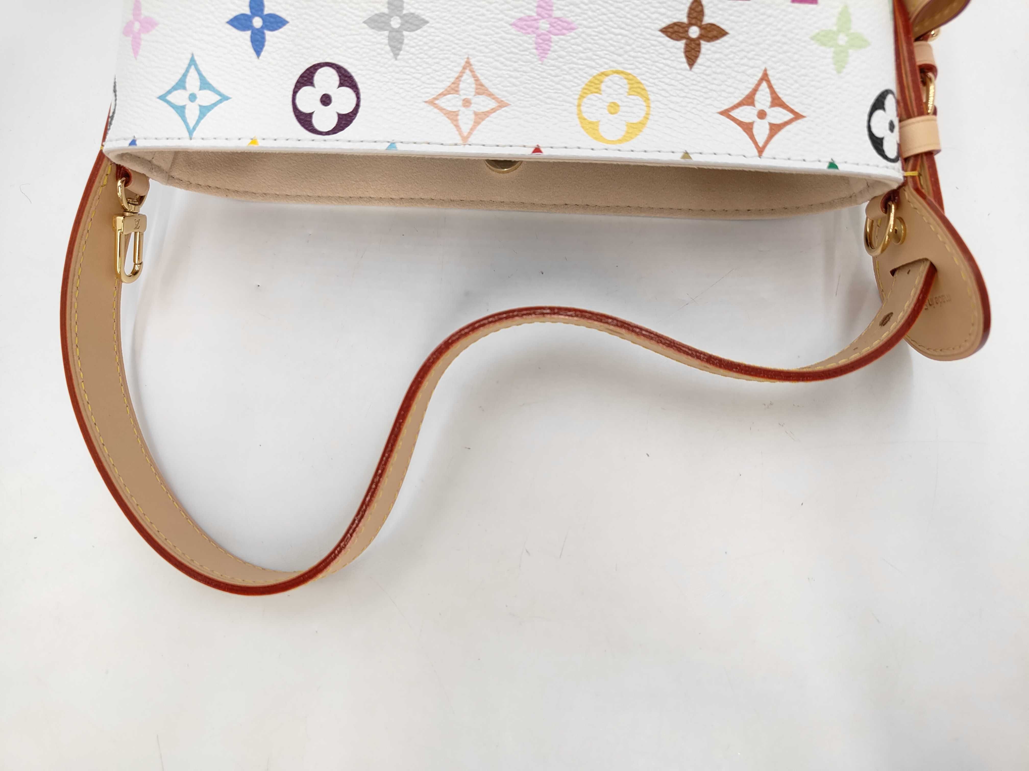 Multicolor White All-in-BB LV x TM Takashi Murakami Collaboration M13089 RFID Shoulder Bag — view 5