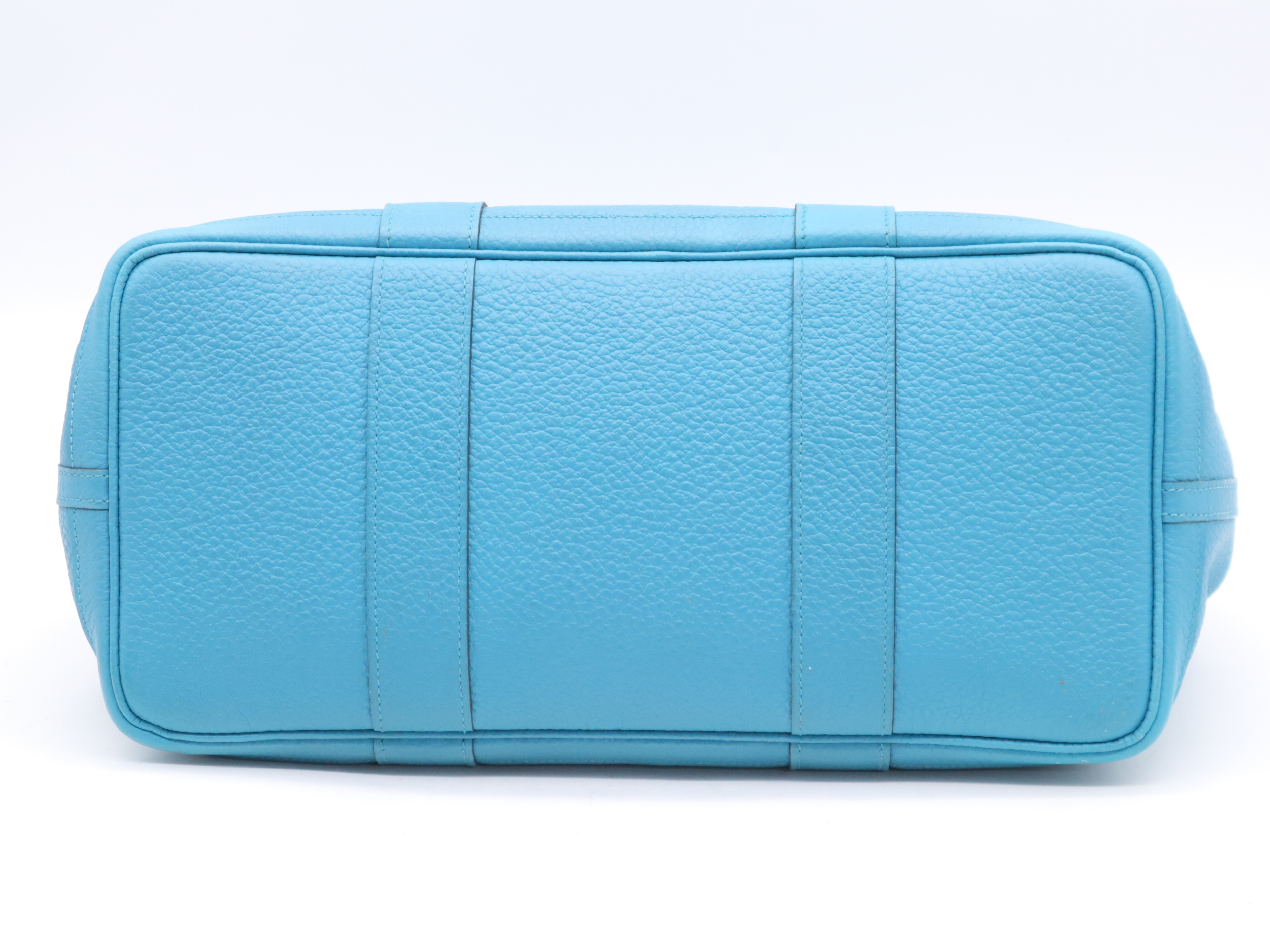 Toile Officier Garden Party PM Light Blue R stamp 2014 Handbag — view 4
