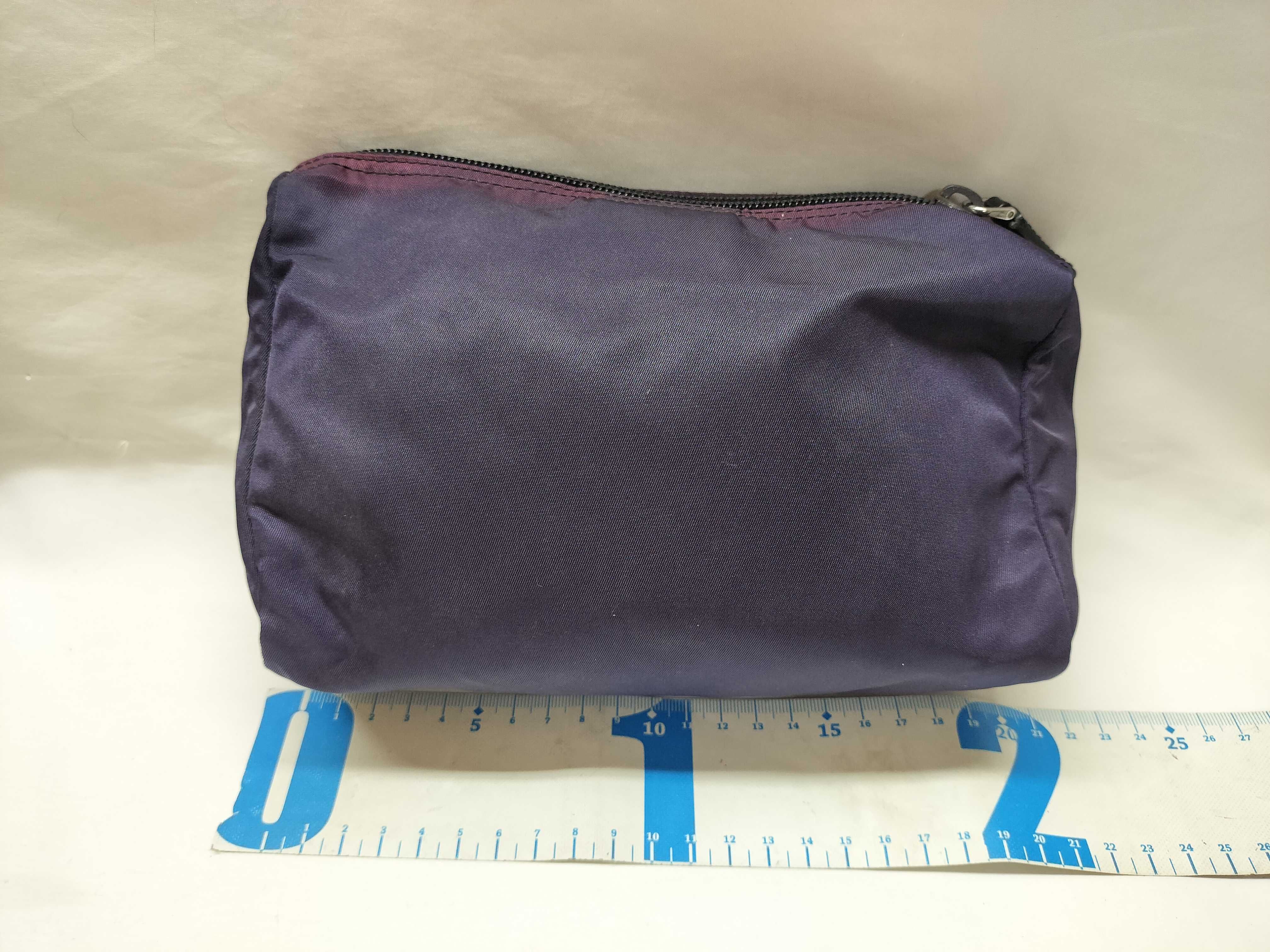 Nylon Triangle Logo Pouch — view 2