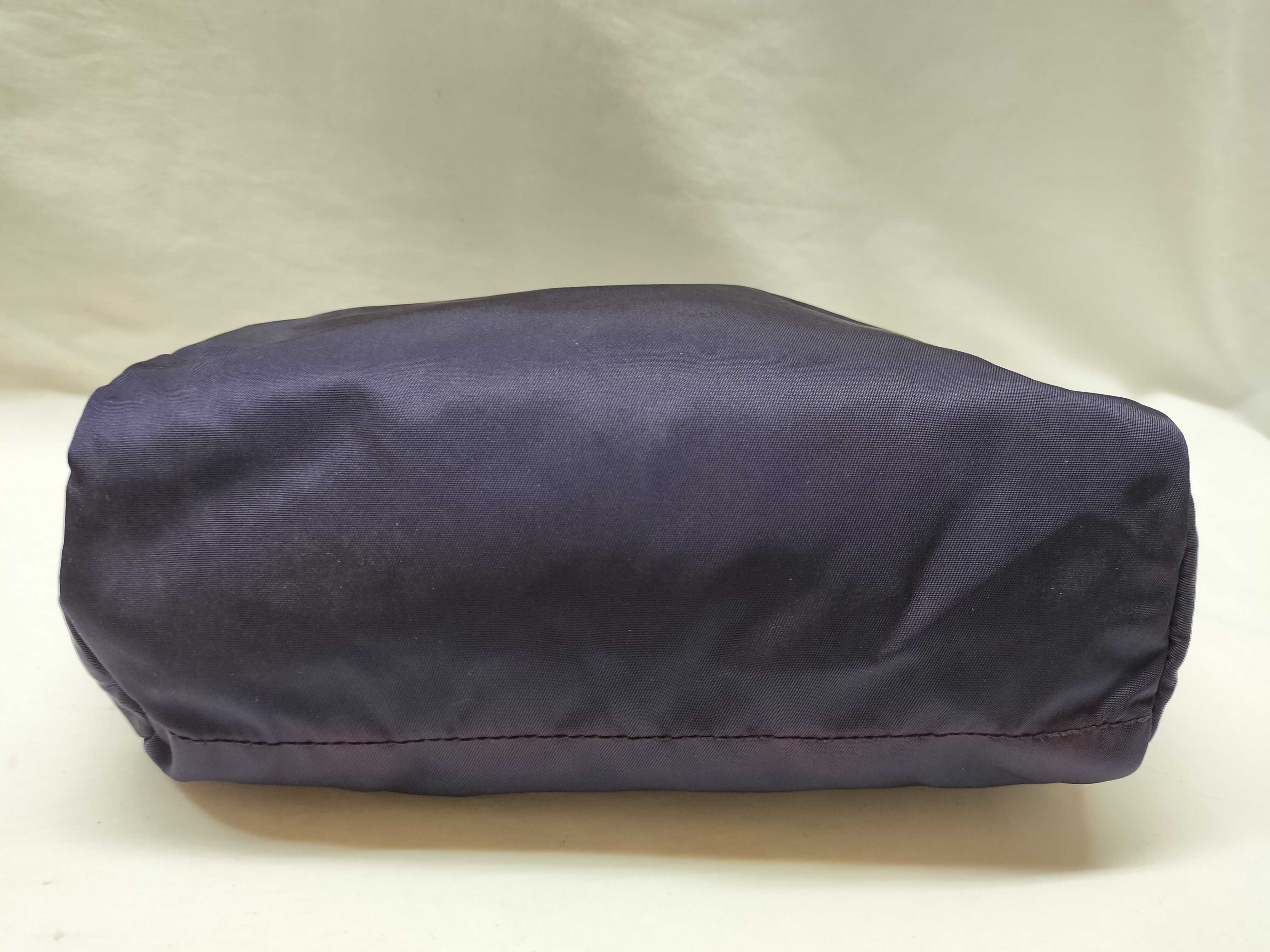 Nylon Triangle Logo Pouch — view 3