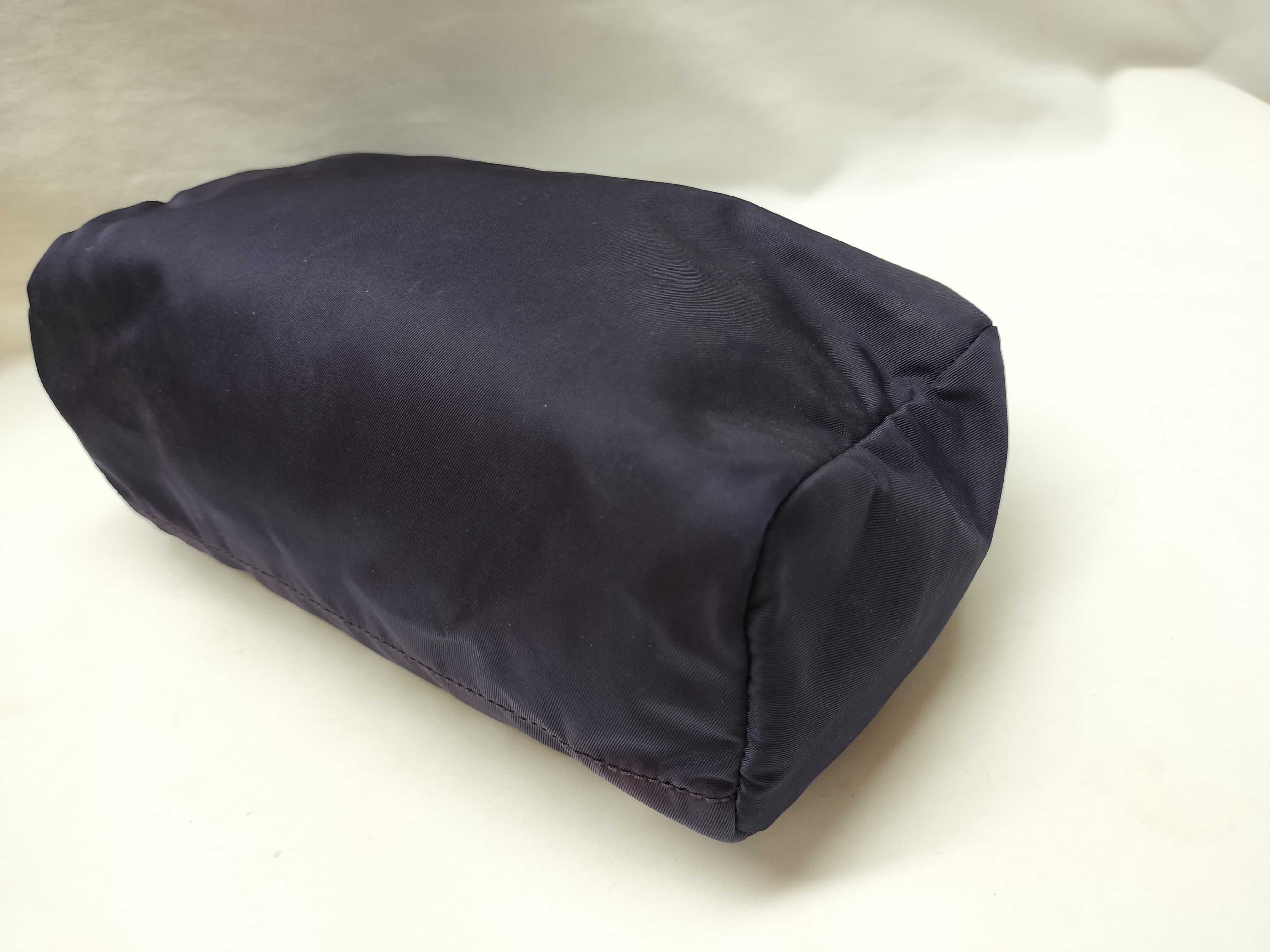 Nylon Triangle Logo Pouch — view 4
