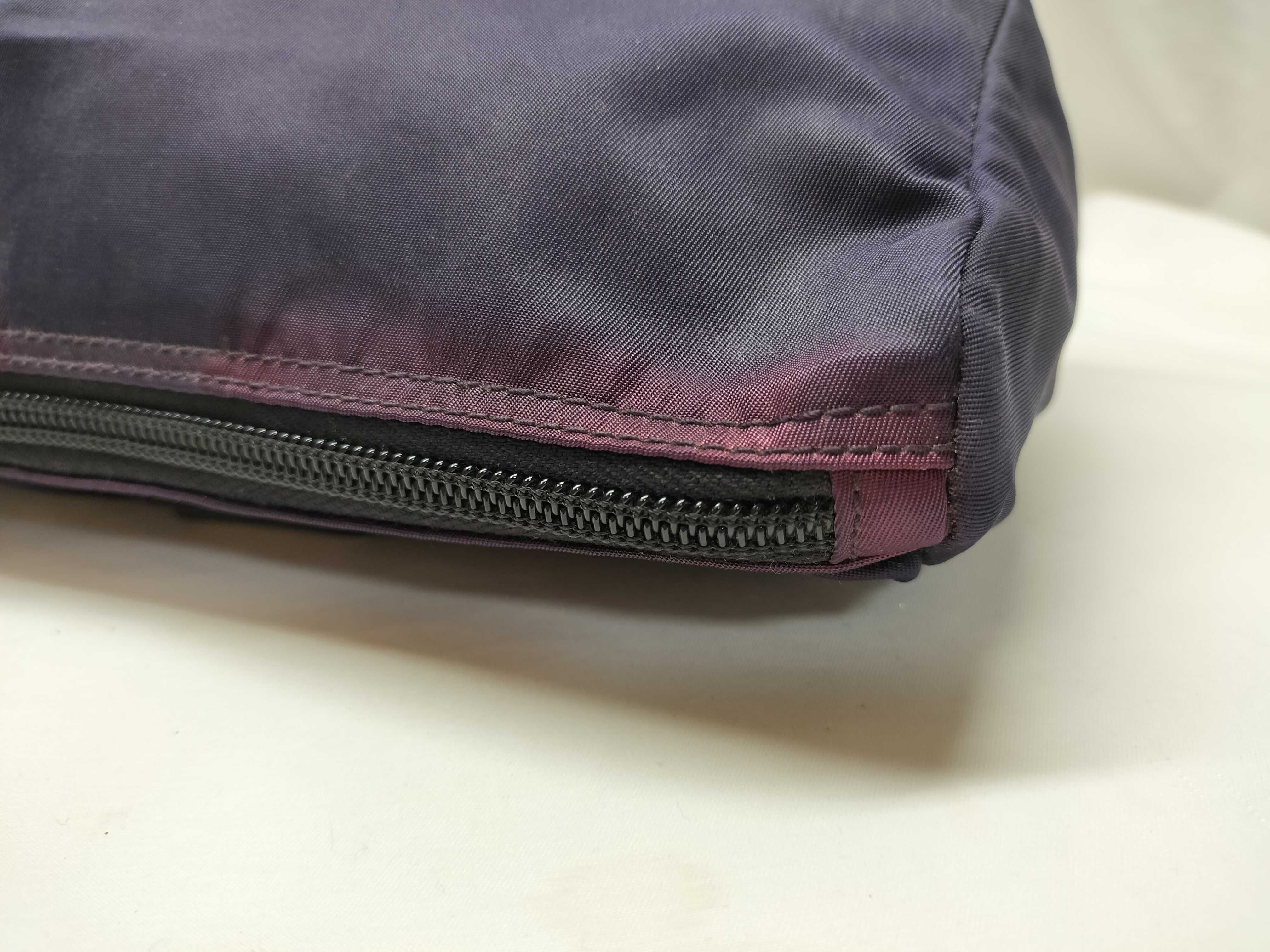 Nylon Triangle Logo Pouch — view 5