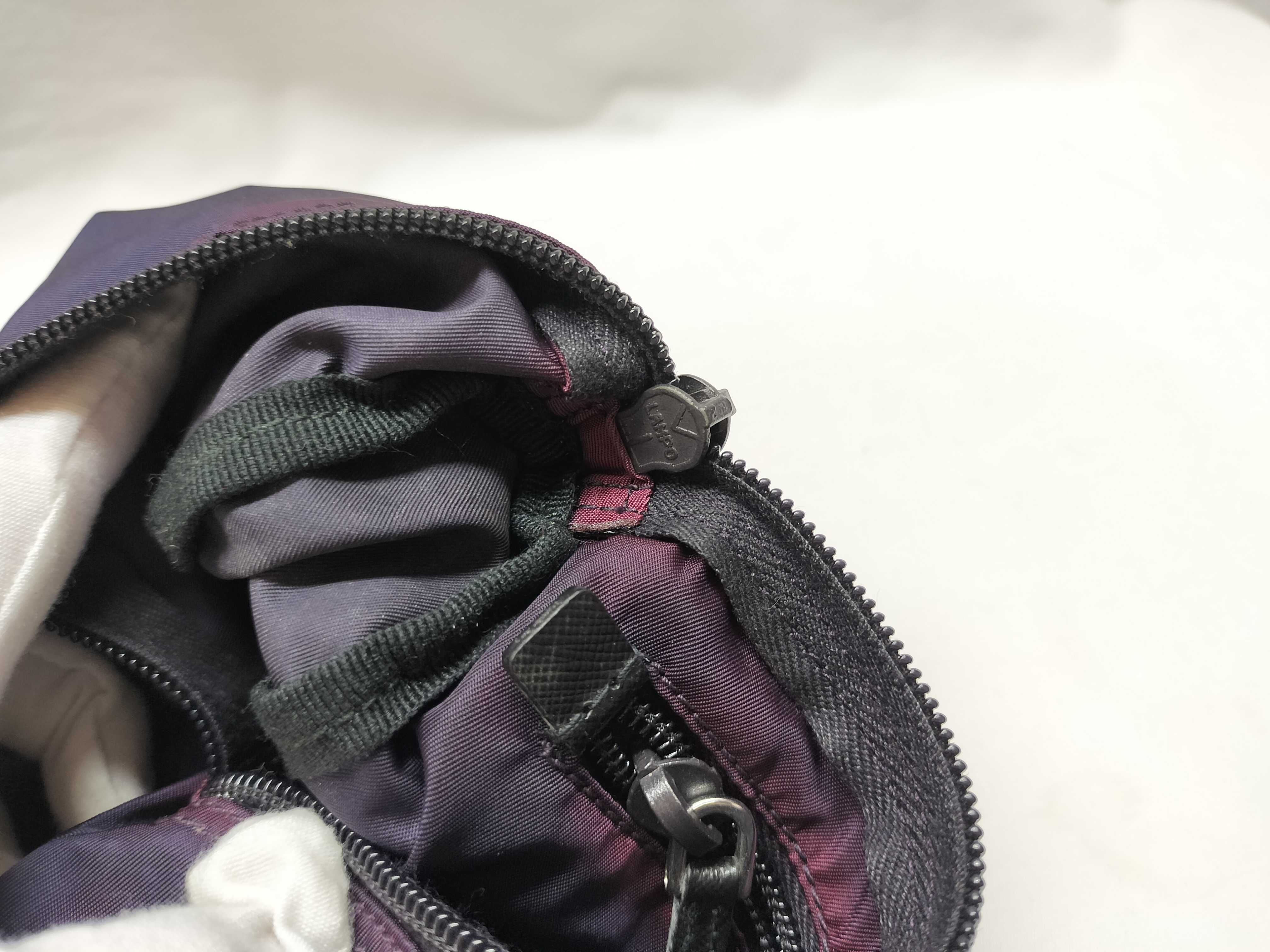 Nylon Triangle Logo Pouch — view 10