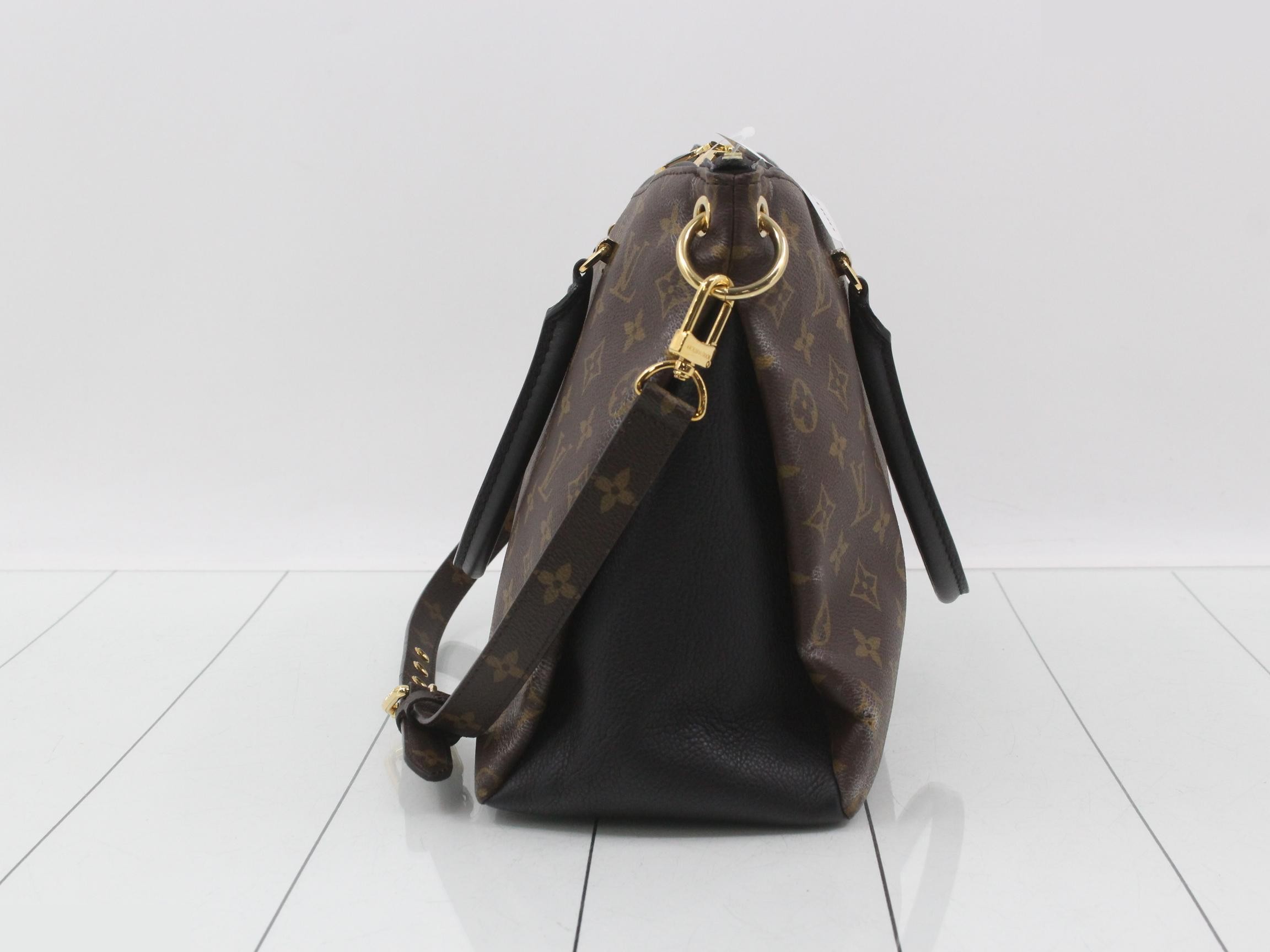 Monogram Pallas Noir 2-Way Shoulder/Handbag — view 3