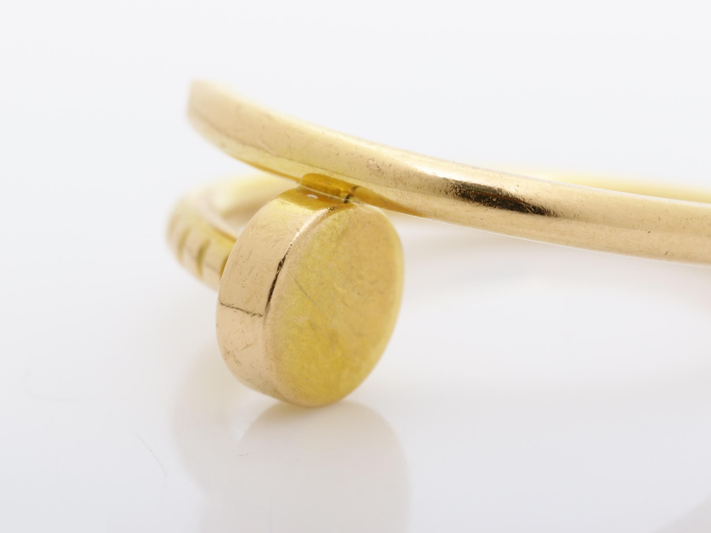 Juste un Clou ring, 750 rose gold, 3.13g, size #46 — view 3