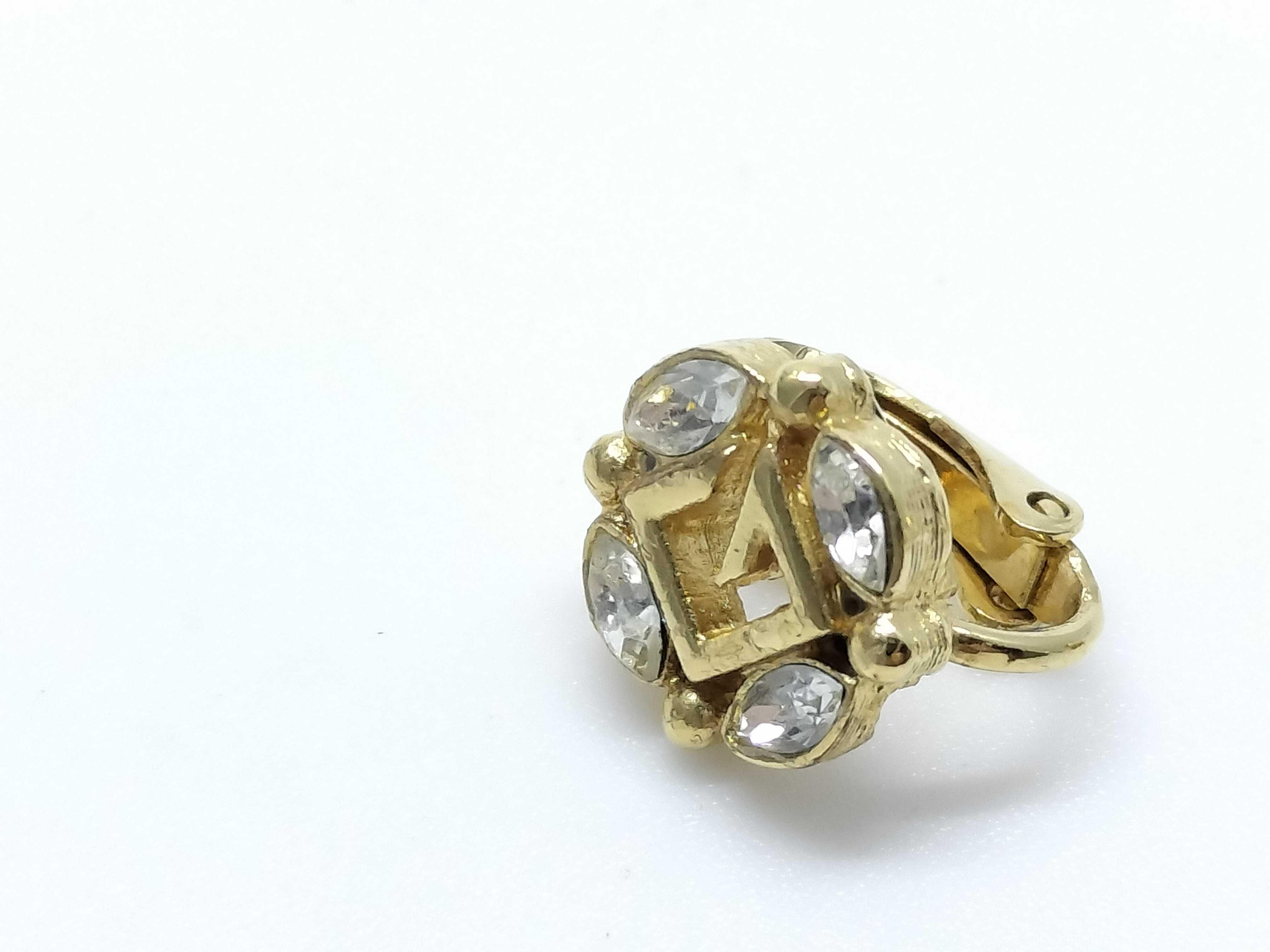 G logo crystal earrings — view 9