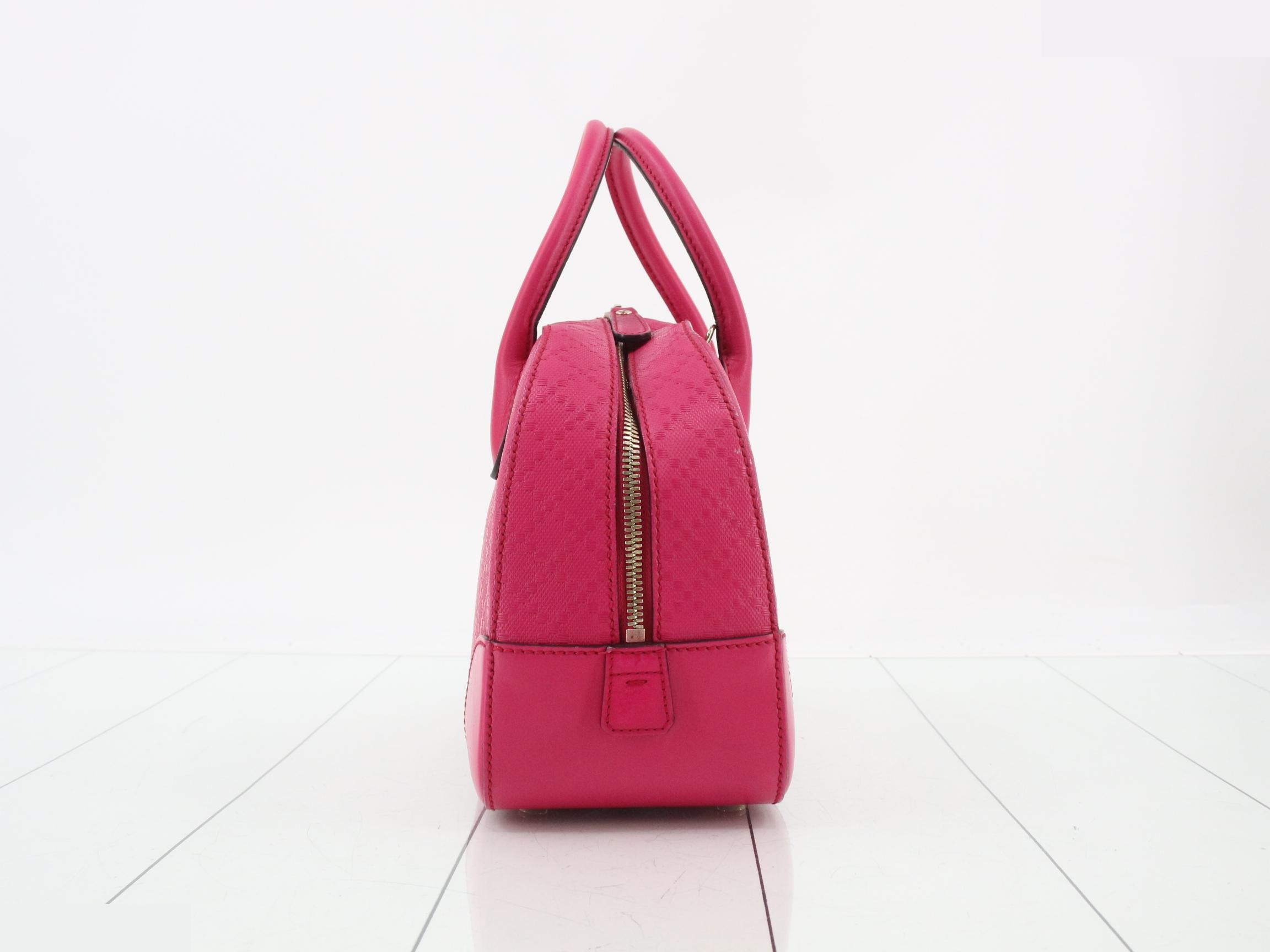 Diamante 2-Way Handbag, Pink — view 4