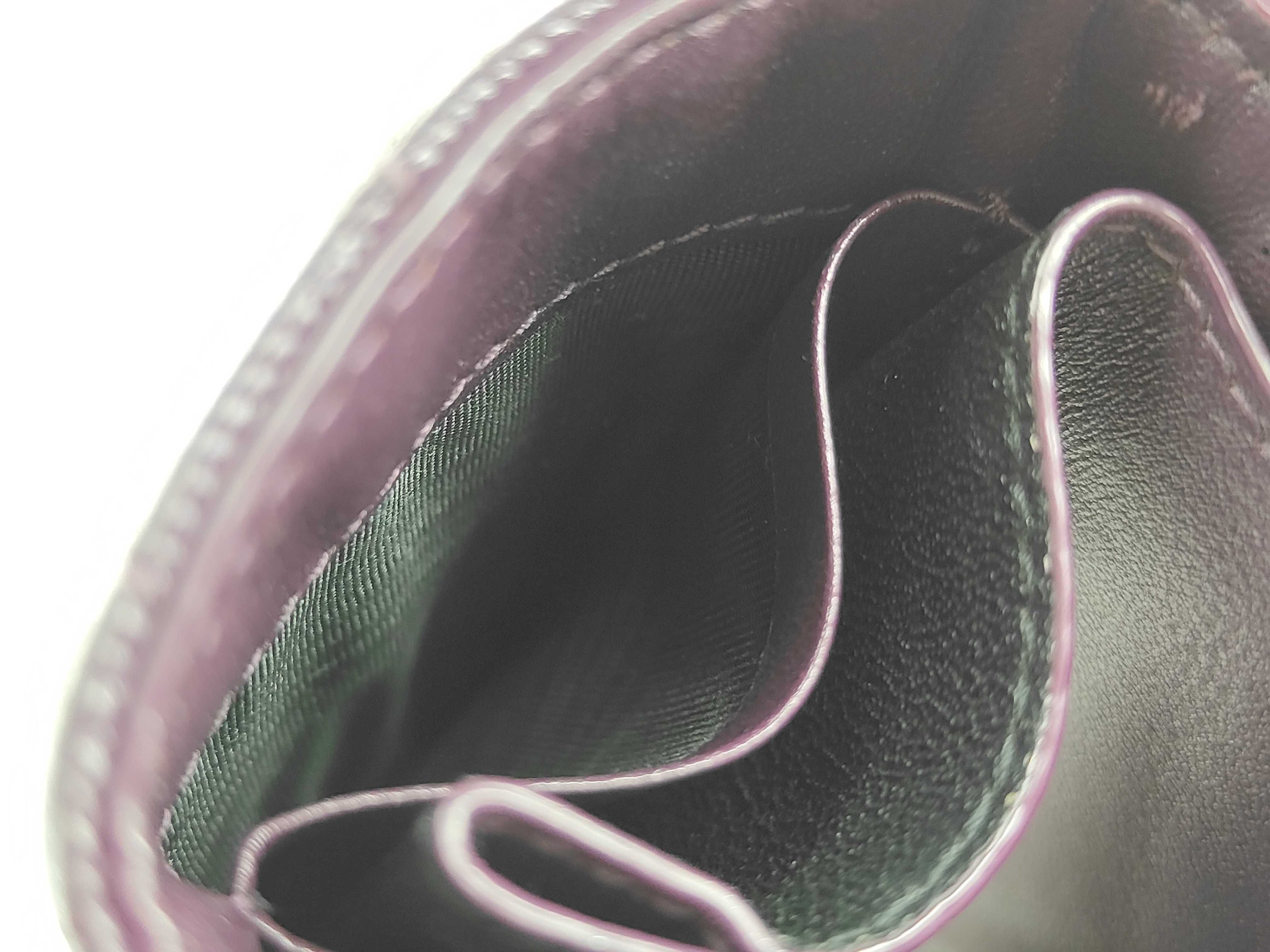 Caviar Skin Wallet, Purple — view 11