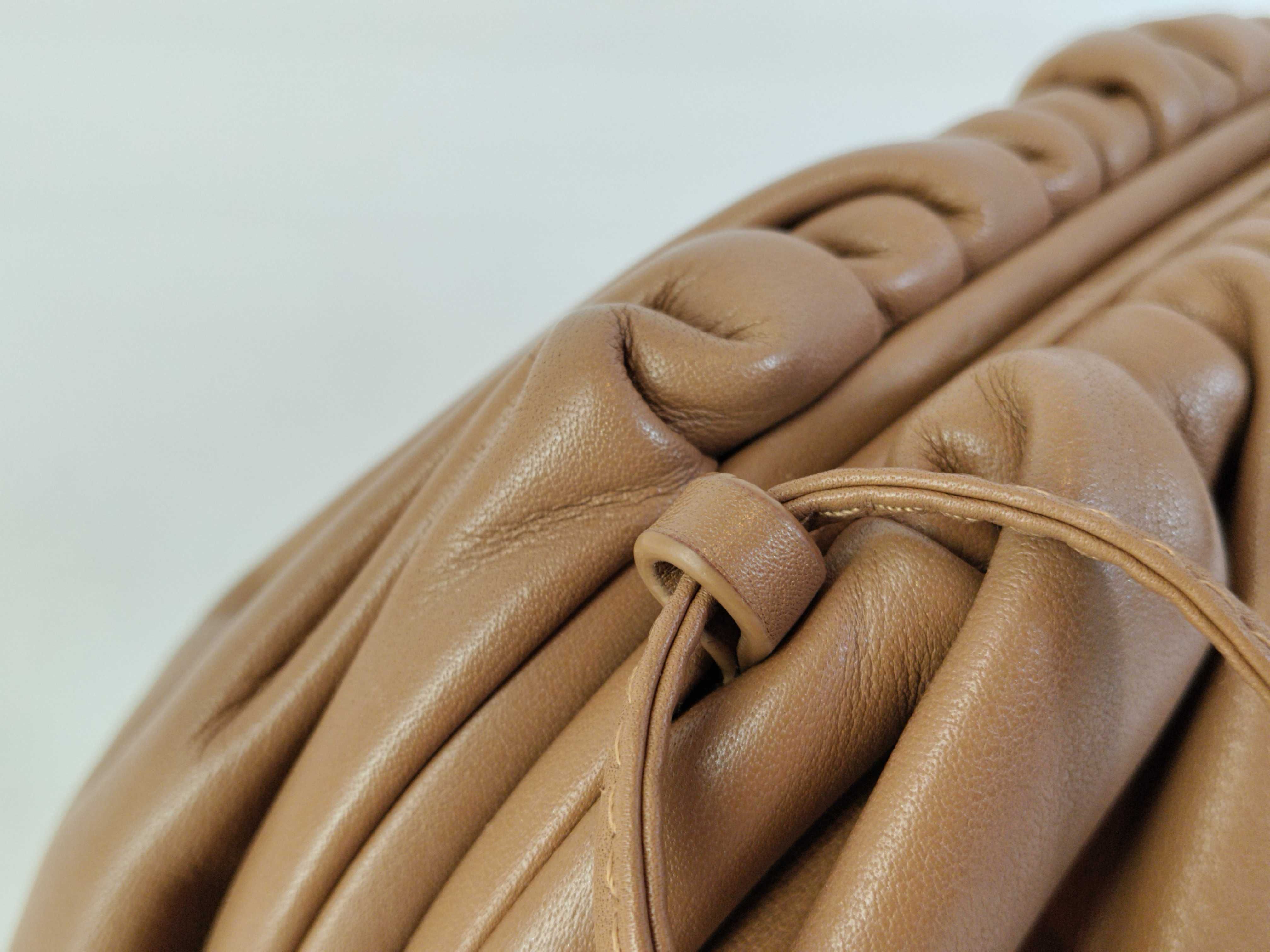 Mini The Pouch Leather Shoulder Bag Brown Shoulder Bag — view 5