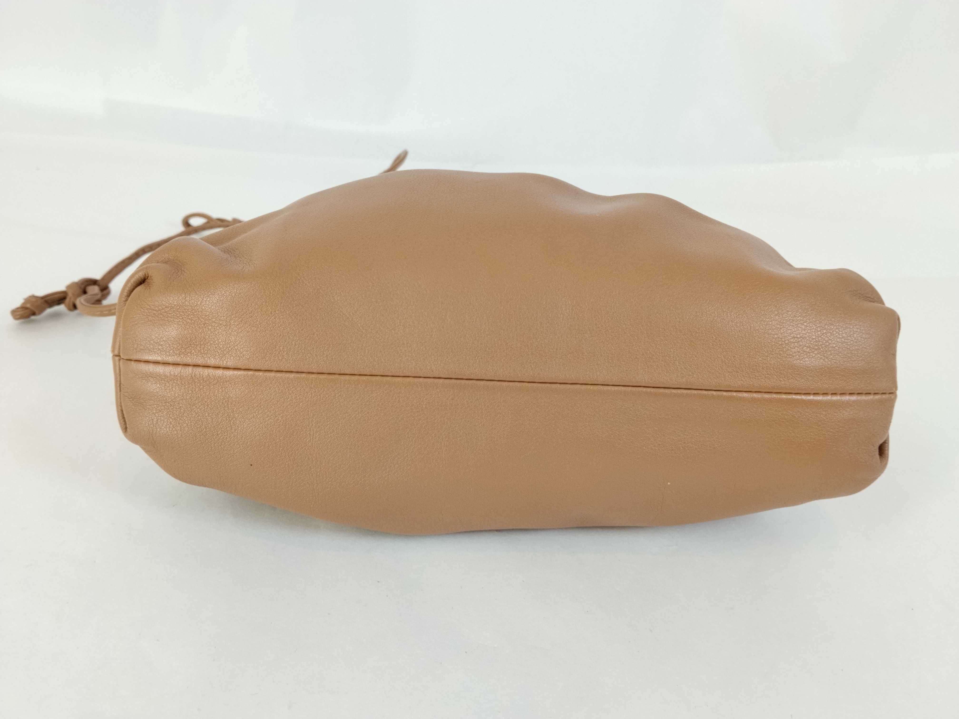 Mini The Pouch Leather Shoulder Bag Brown Shoulder Bag — view 7