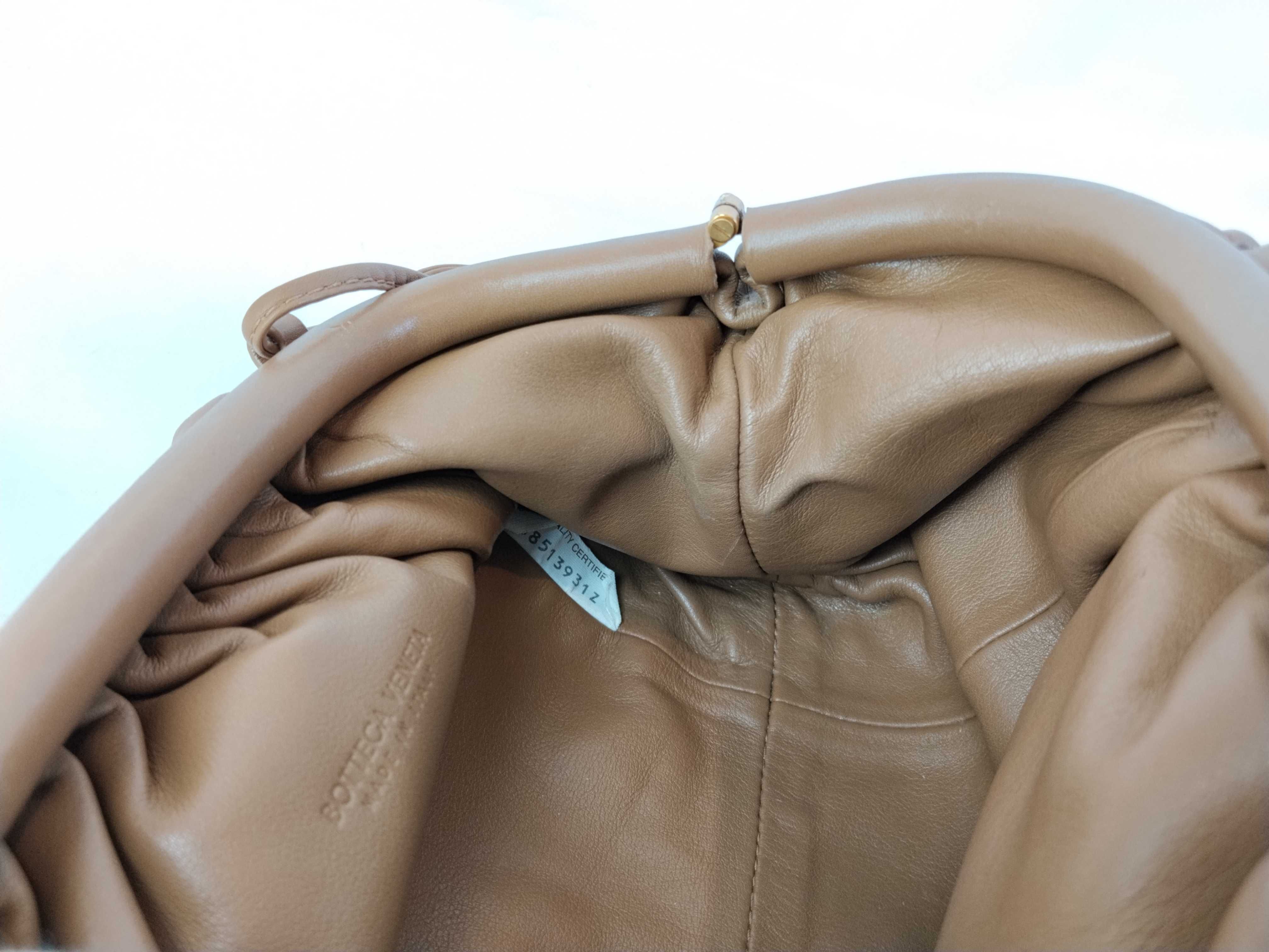Mini The Pouch Leather Shoulder Bag Brown Shoulder Bag — view 9
