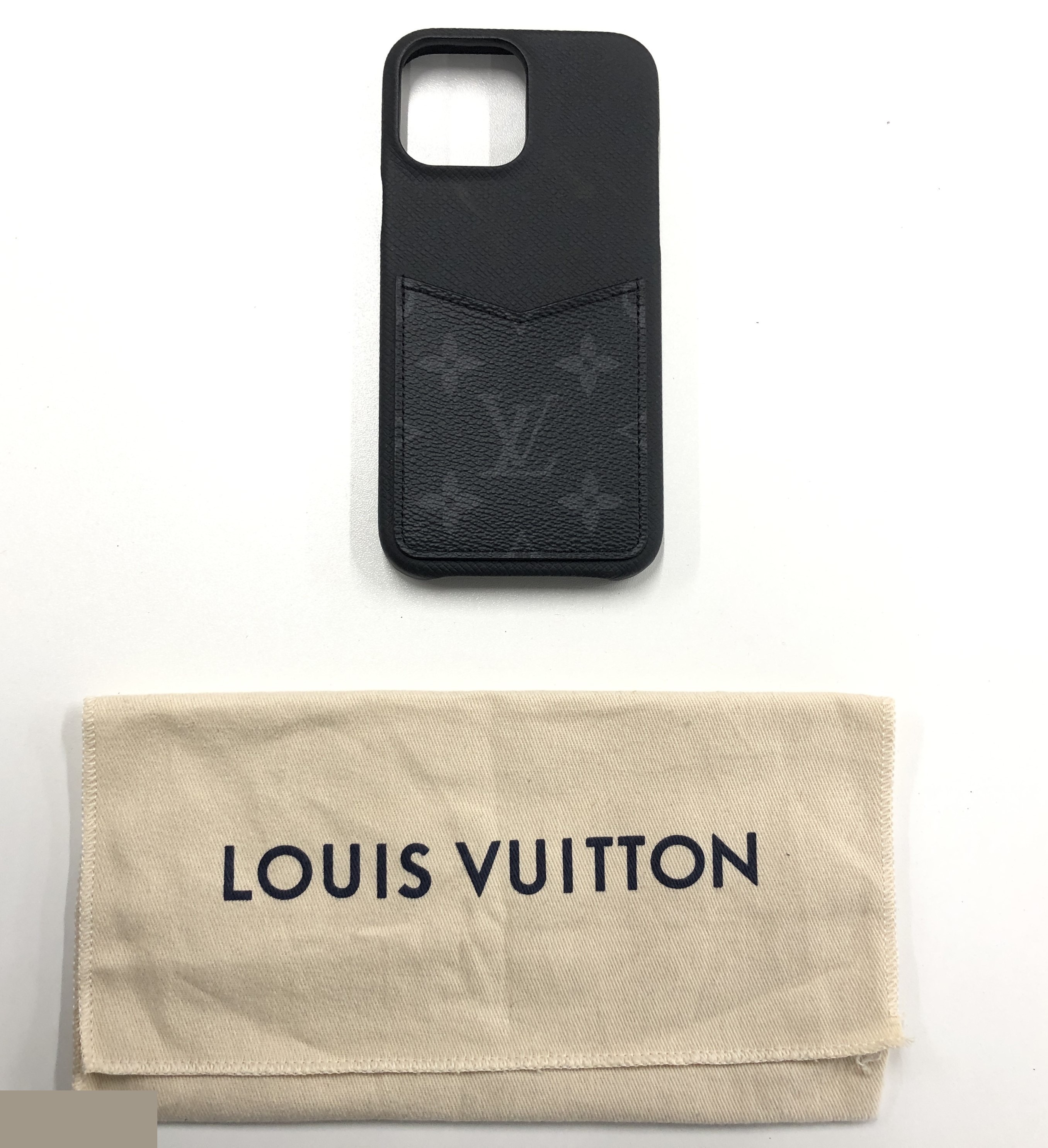 Monogram Eclipse Bumper M81088 ME3202 with dust bag, black