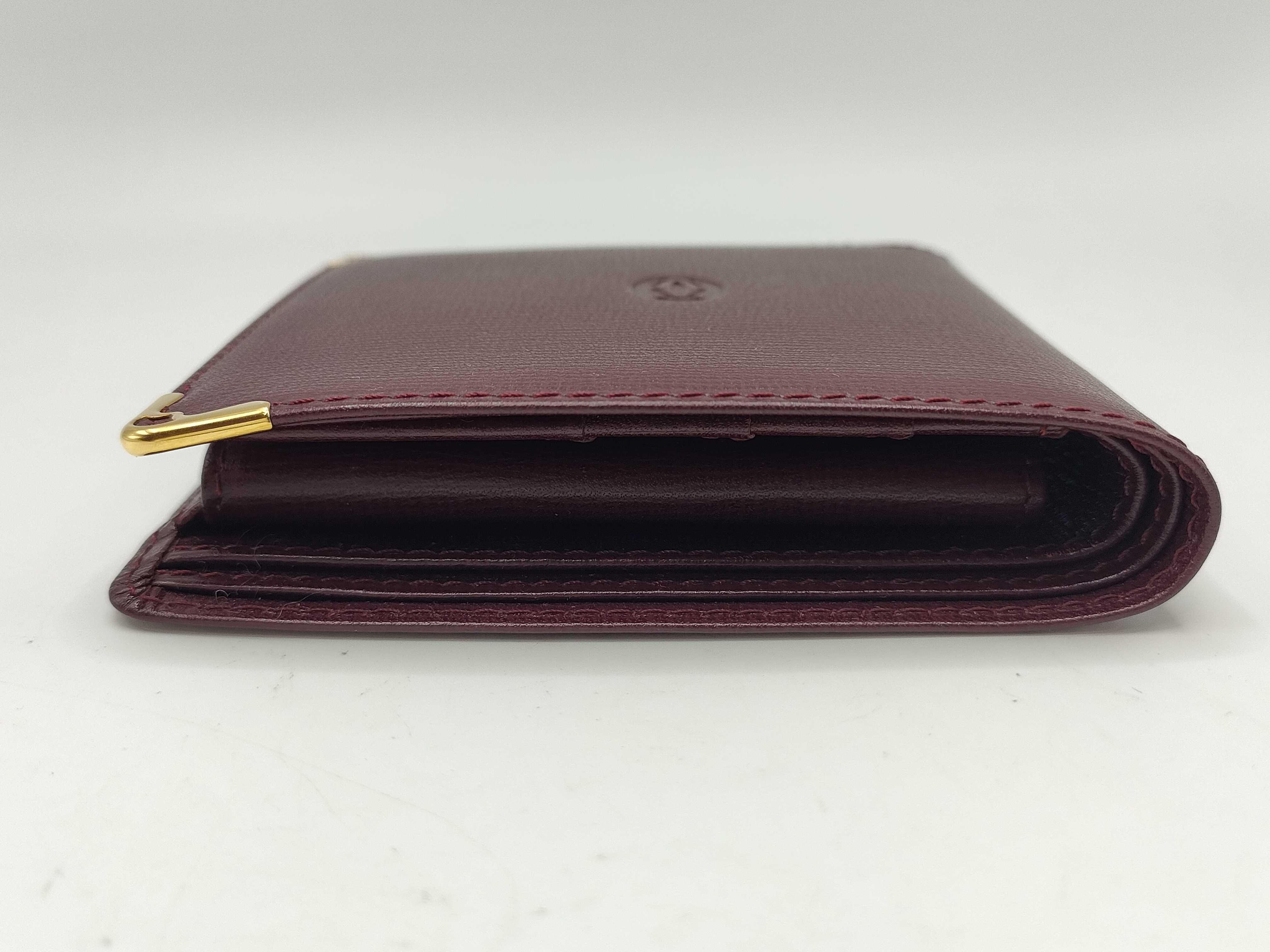 Must de Cartier Leather Bi-fold Wallet — view 5