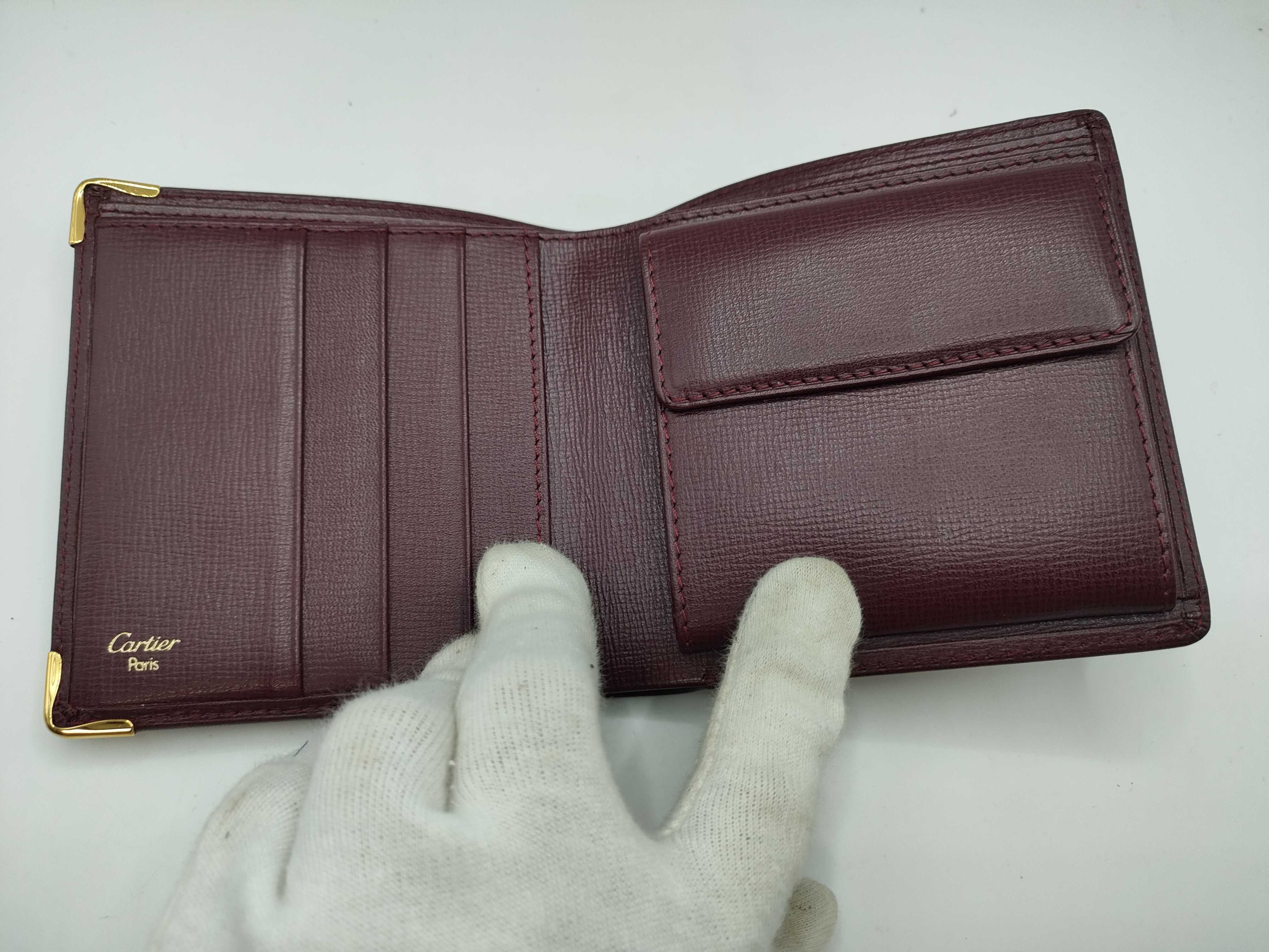 Must de Cartier Leather Bi-fold Wallet — view 8