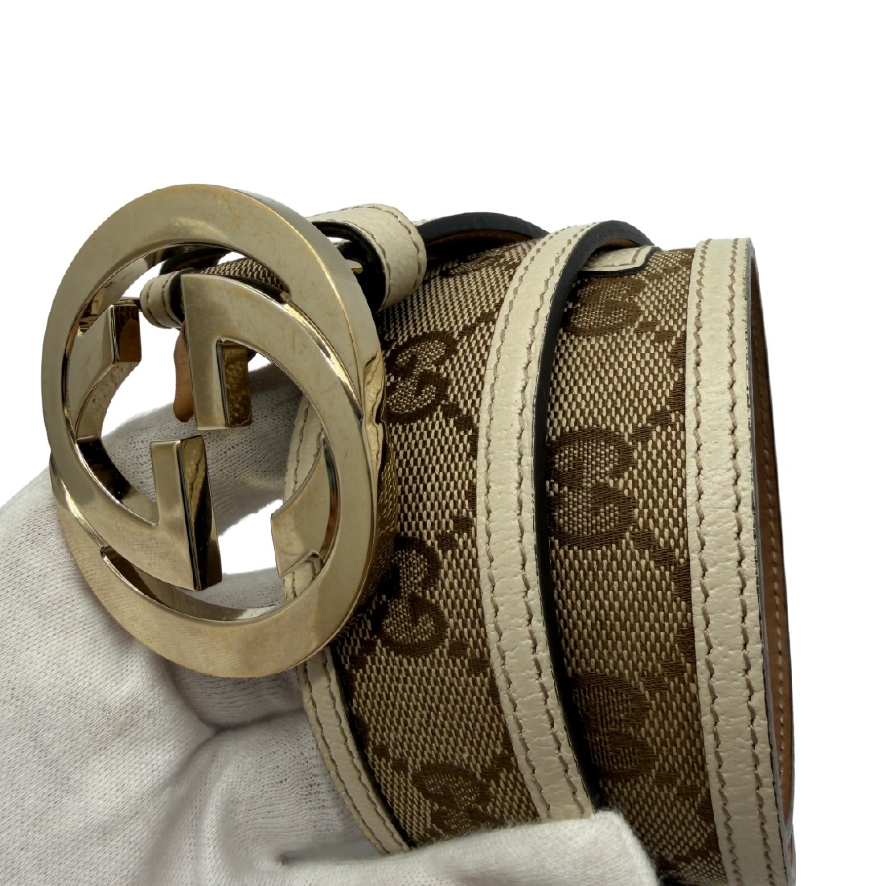 GG Canvas Belt — view 2