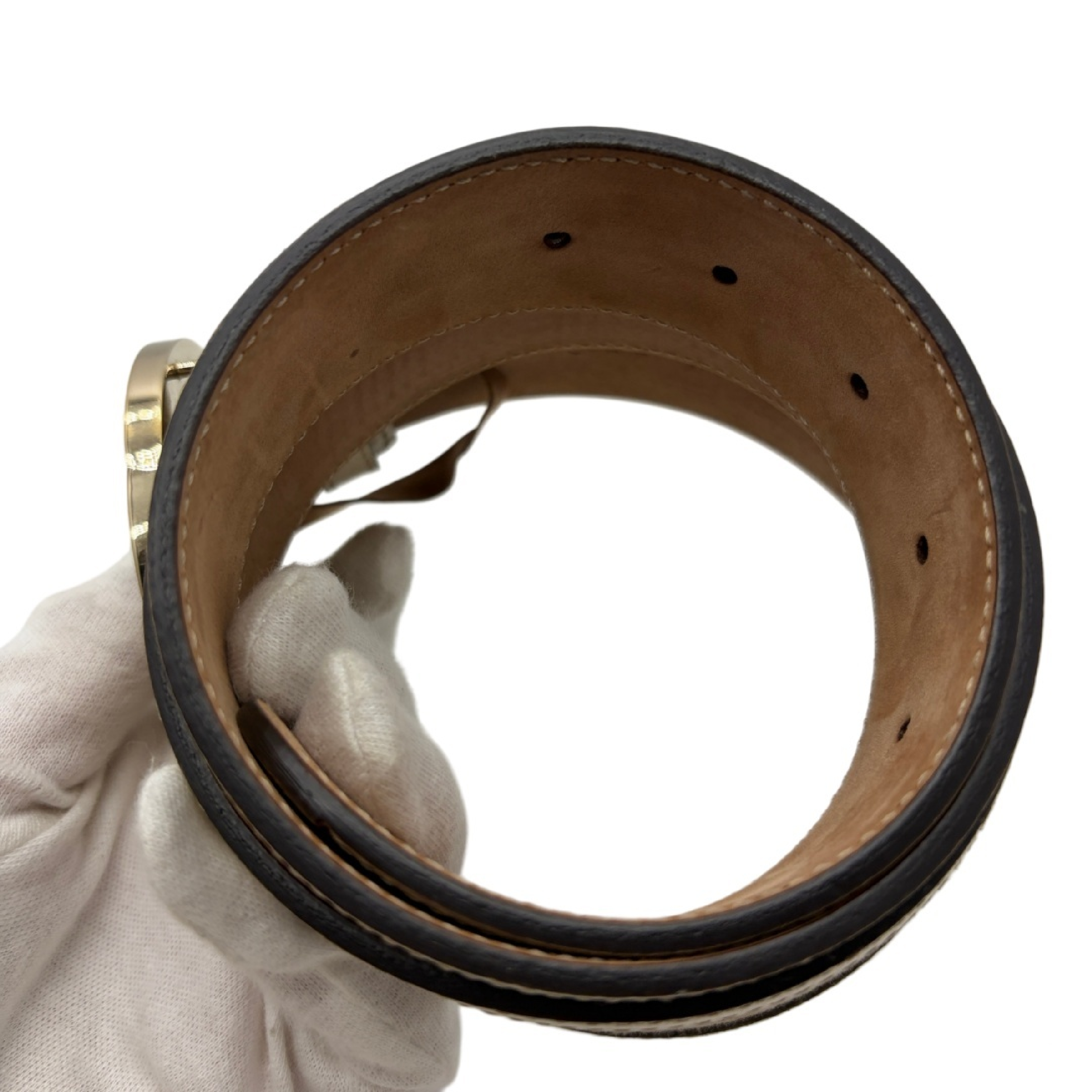 GG Canvas Belt — view 3
