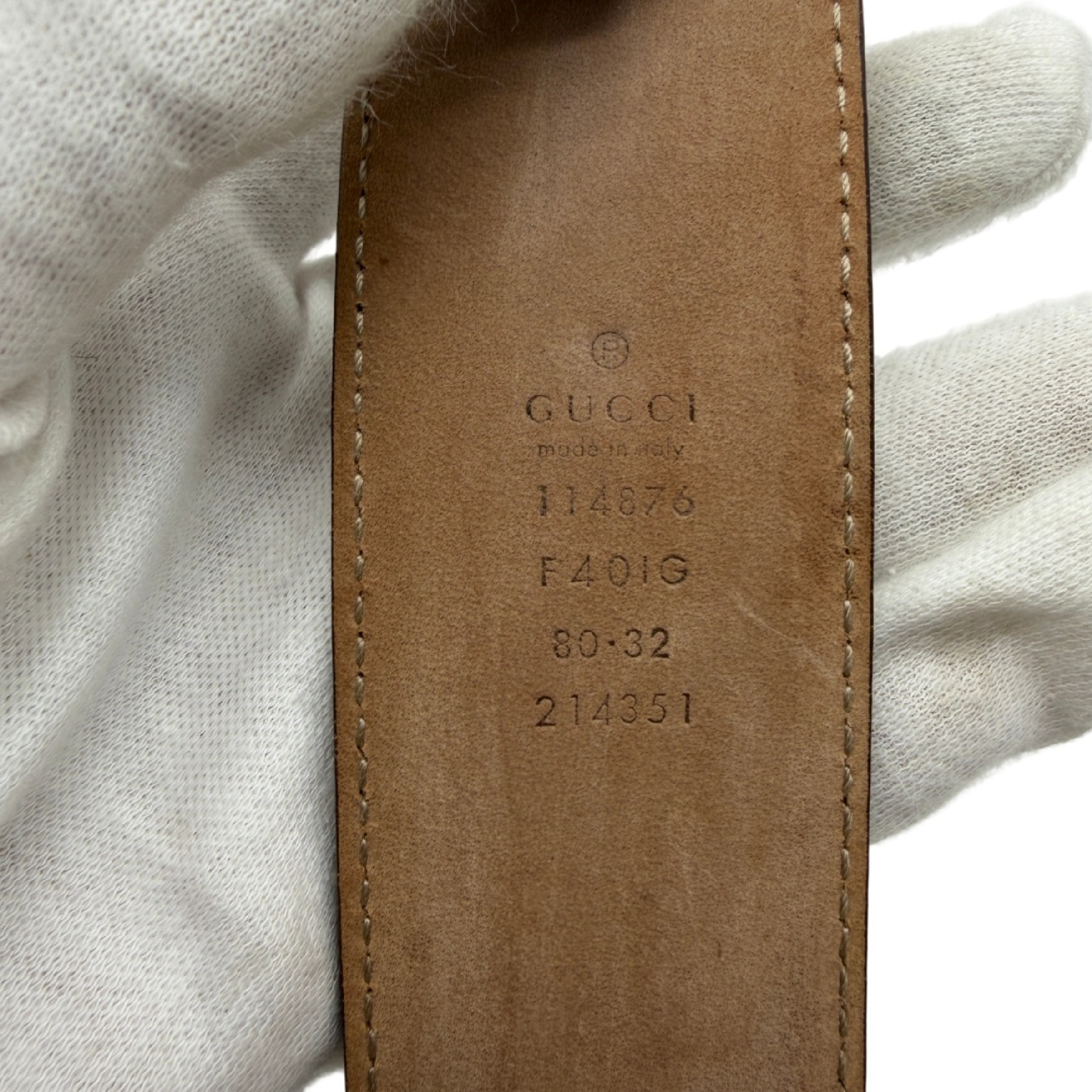 GG Canvas Belt — view 4