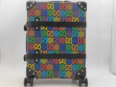 533618 GG Psychedelic Suitcase Carry-on Bag
