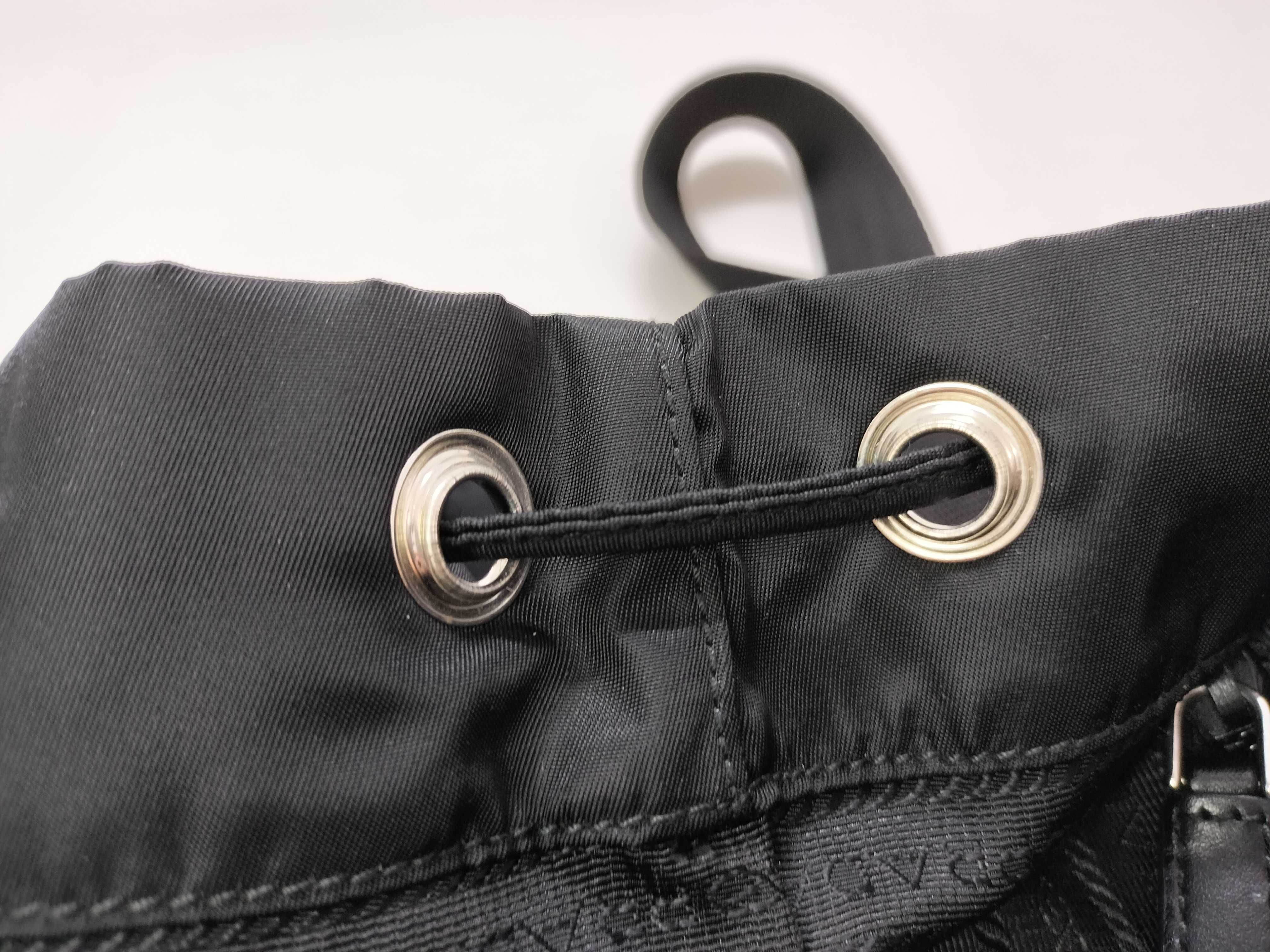 nylon backpack with triangular logo. — view 12