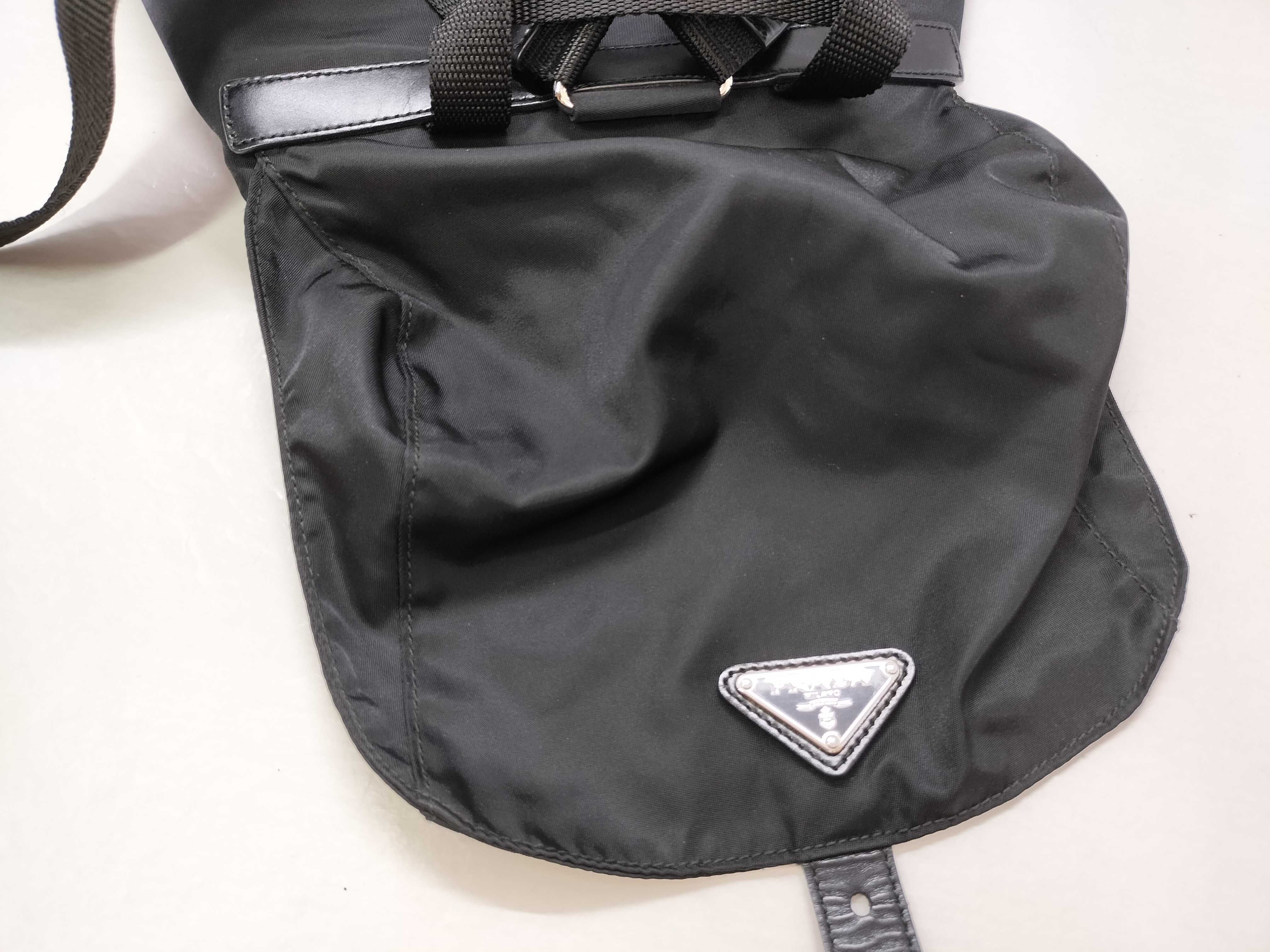 nylon backpack with triangular logo. — view 14