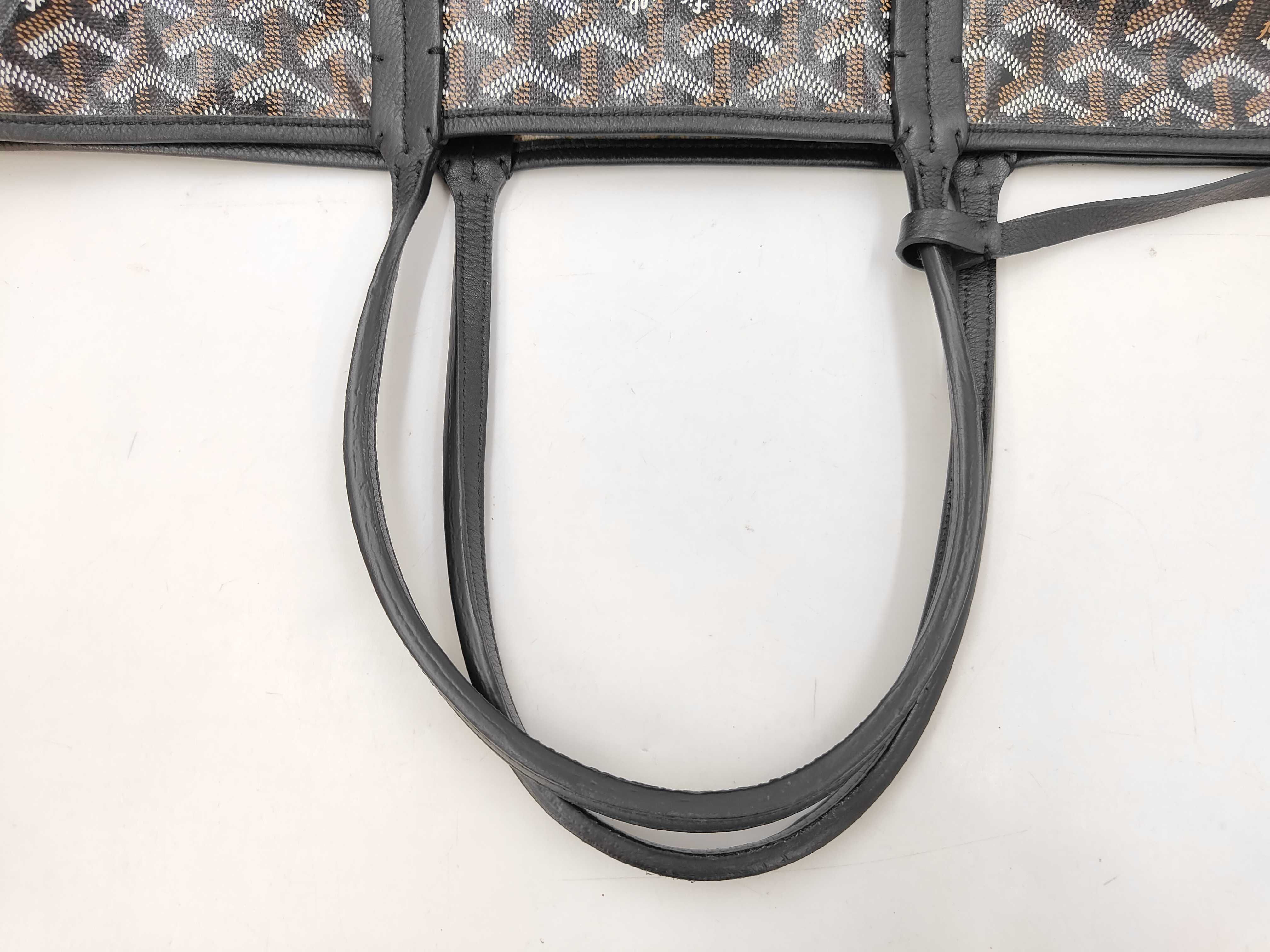 Saint Louis PM PVC x Leather Brown Tote Bag — view 5