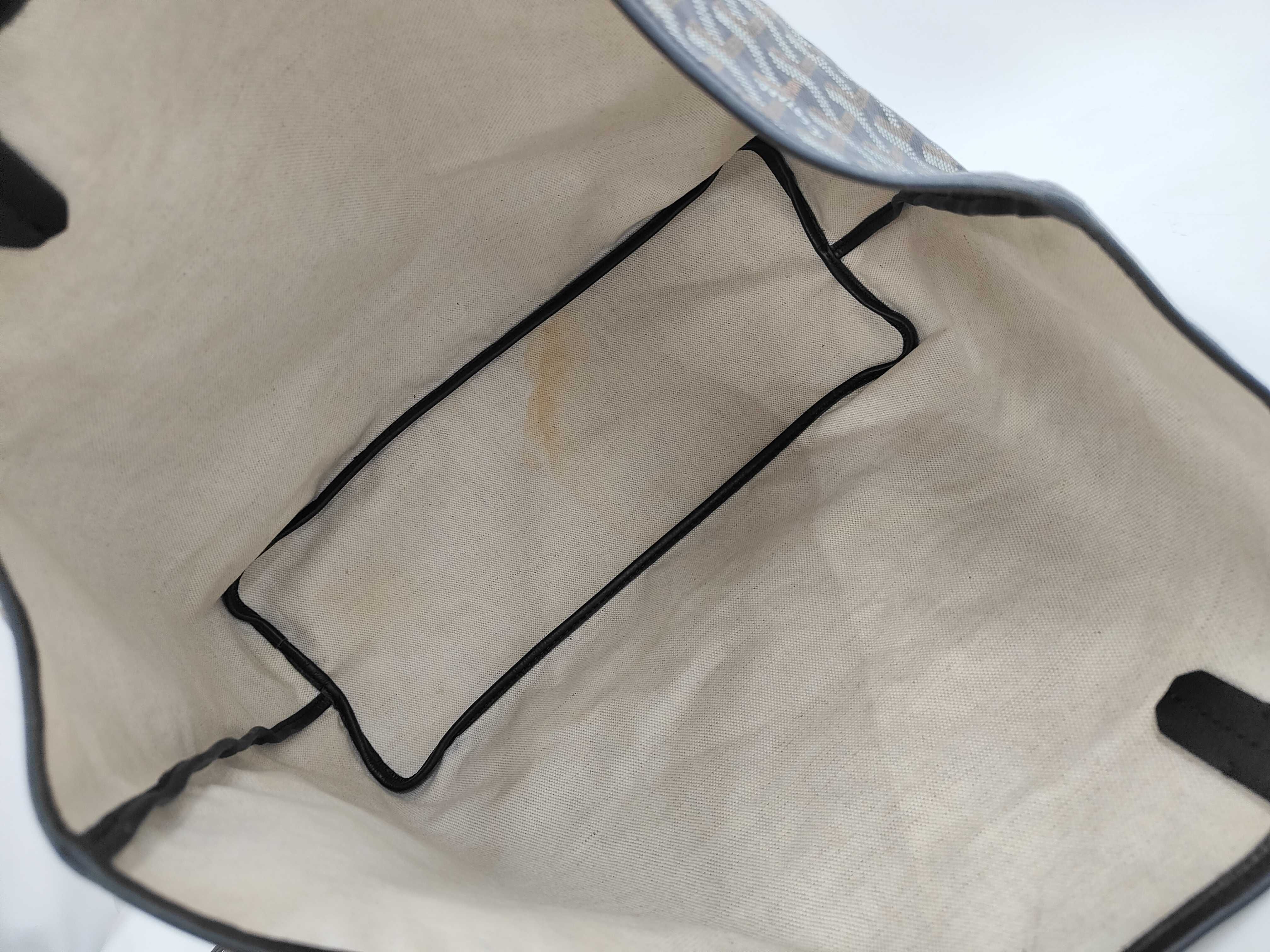 Saint Louis PM PVC x Leather Brown Tote Bag — view 8