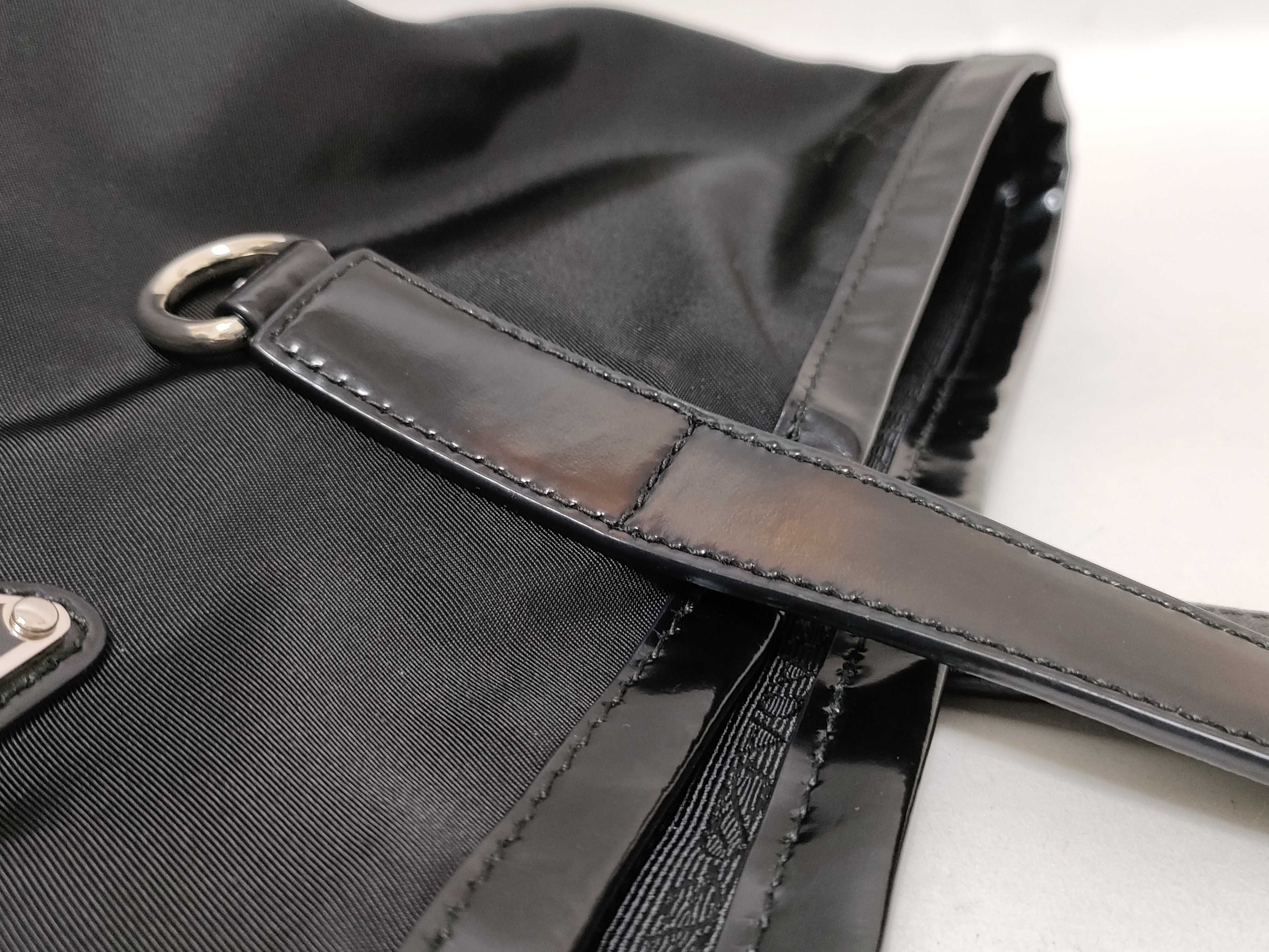 Nylon Prada Nylon Tote BR4371 Black Tote Bag — view 5