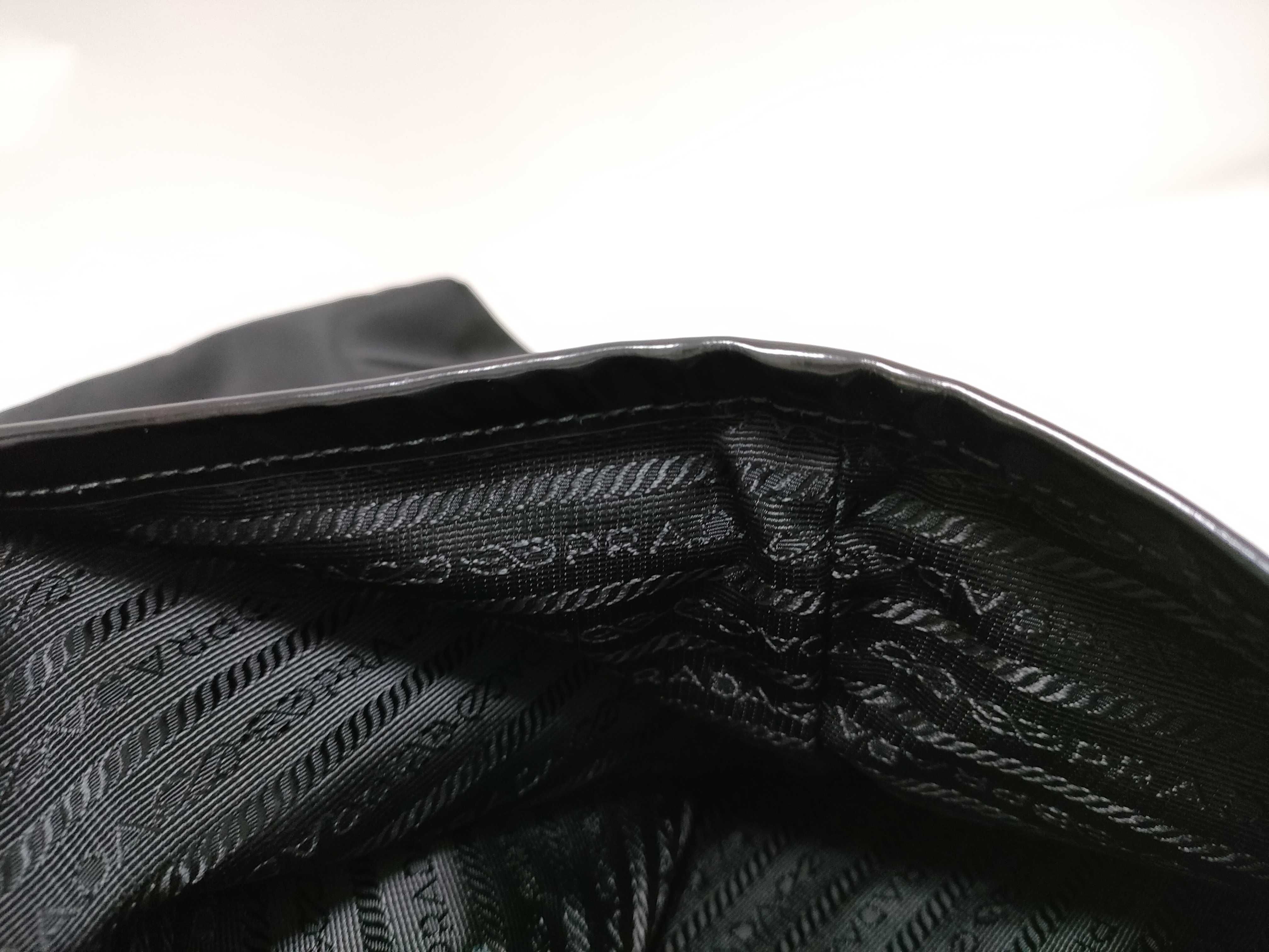 Nylon Prada Nylon Tote BR4371 Black Tote Bag — view 8