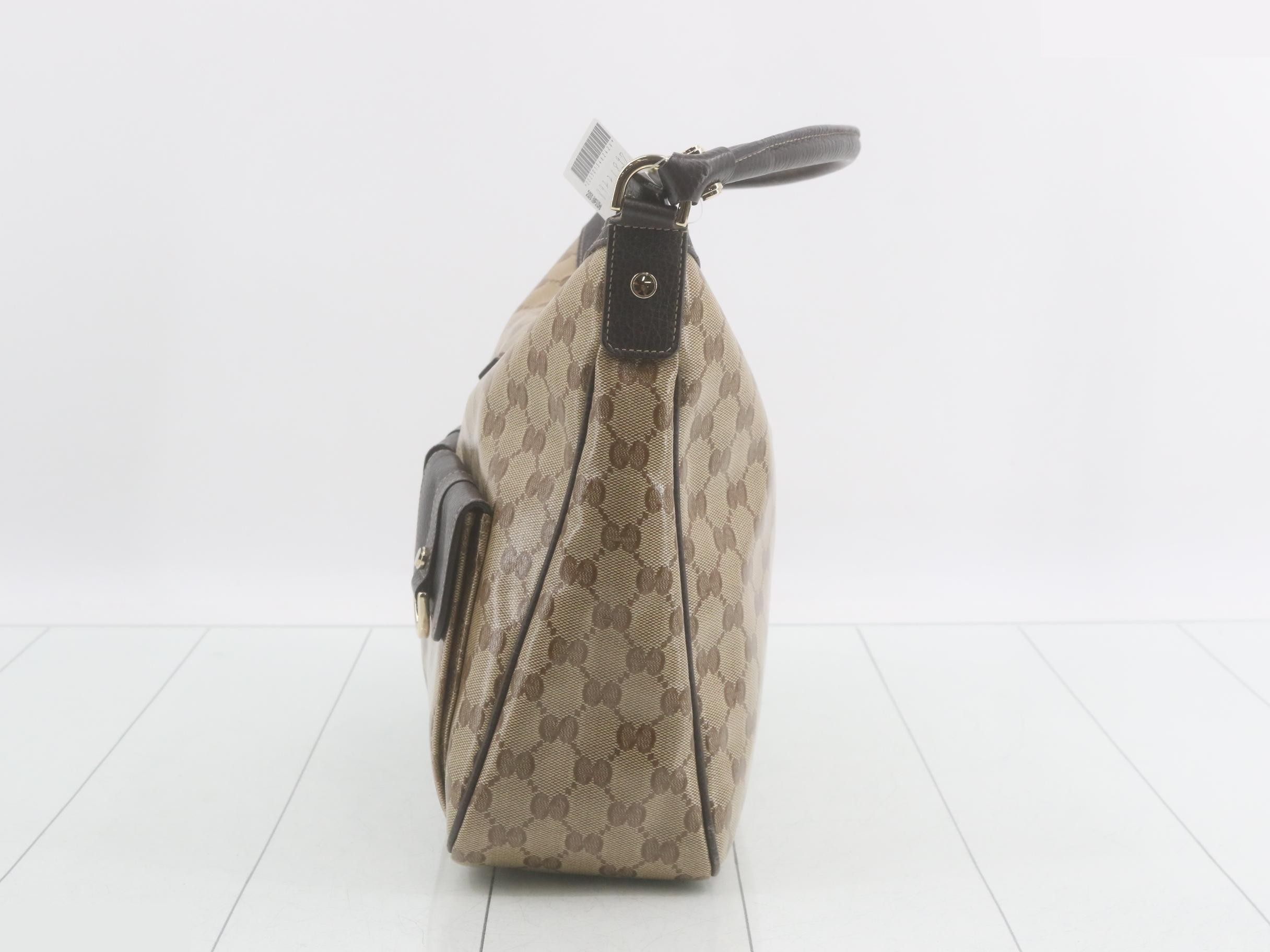 Interlocking Metal Charm GG Tote — view 3