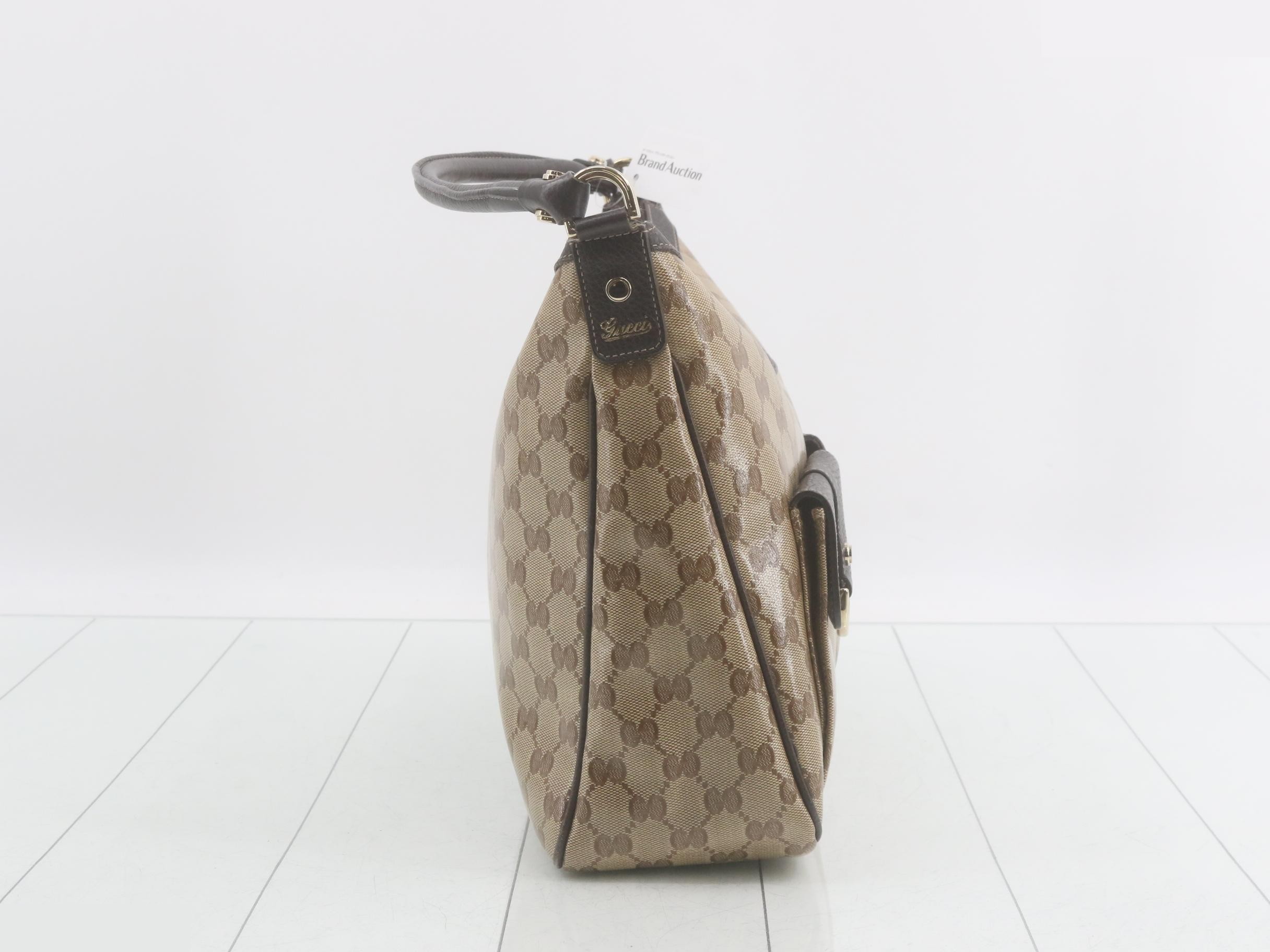 Interlocking Metal Charm GG Tote — view 4
