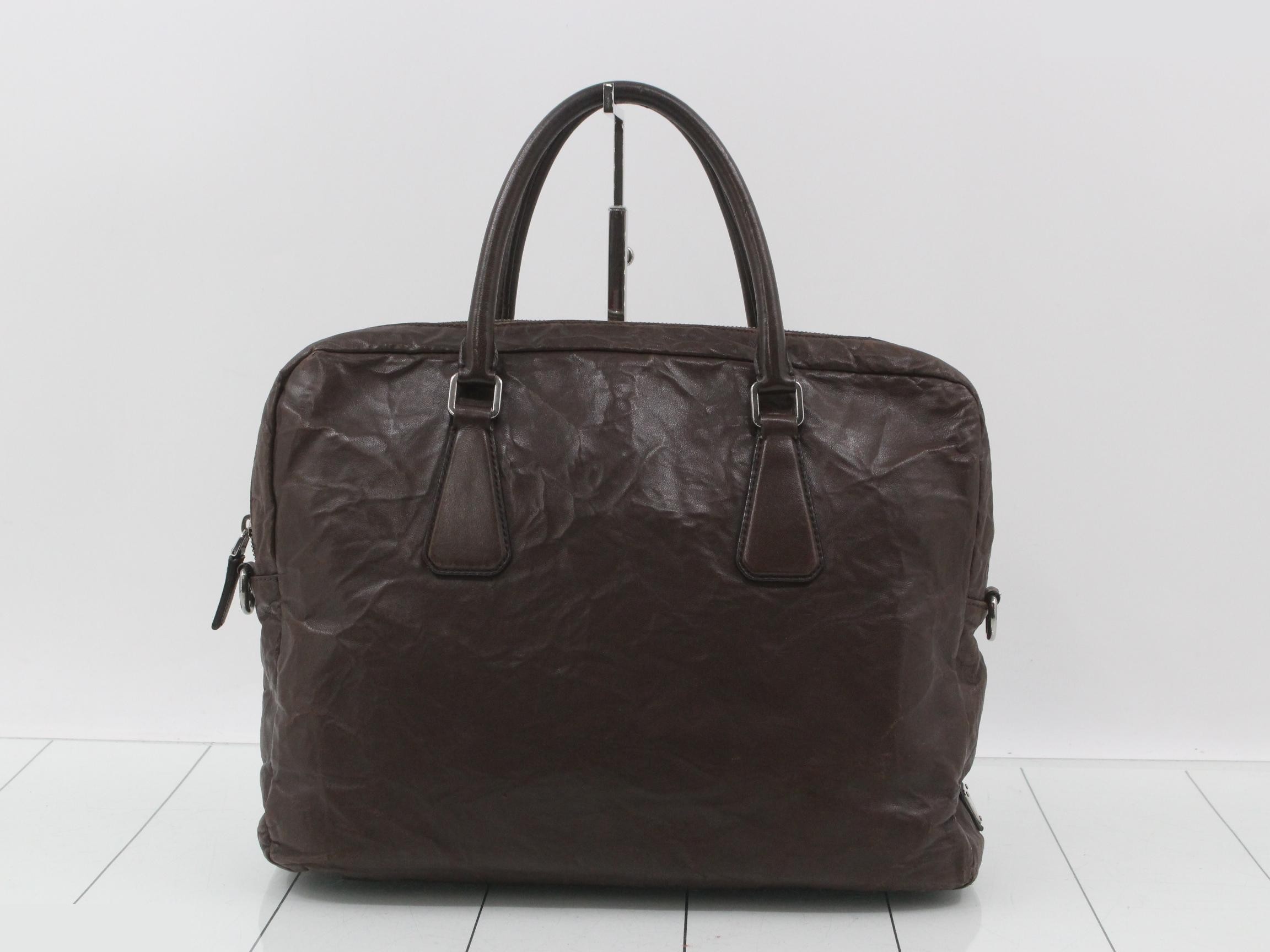 Crinkled finish Hand Bag — view 2