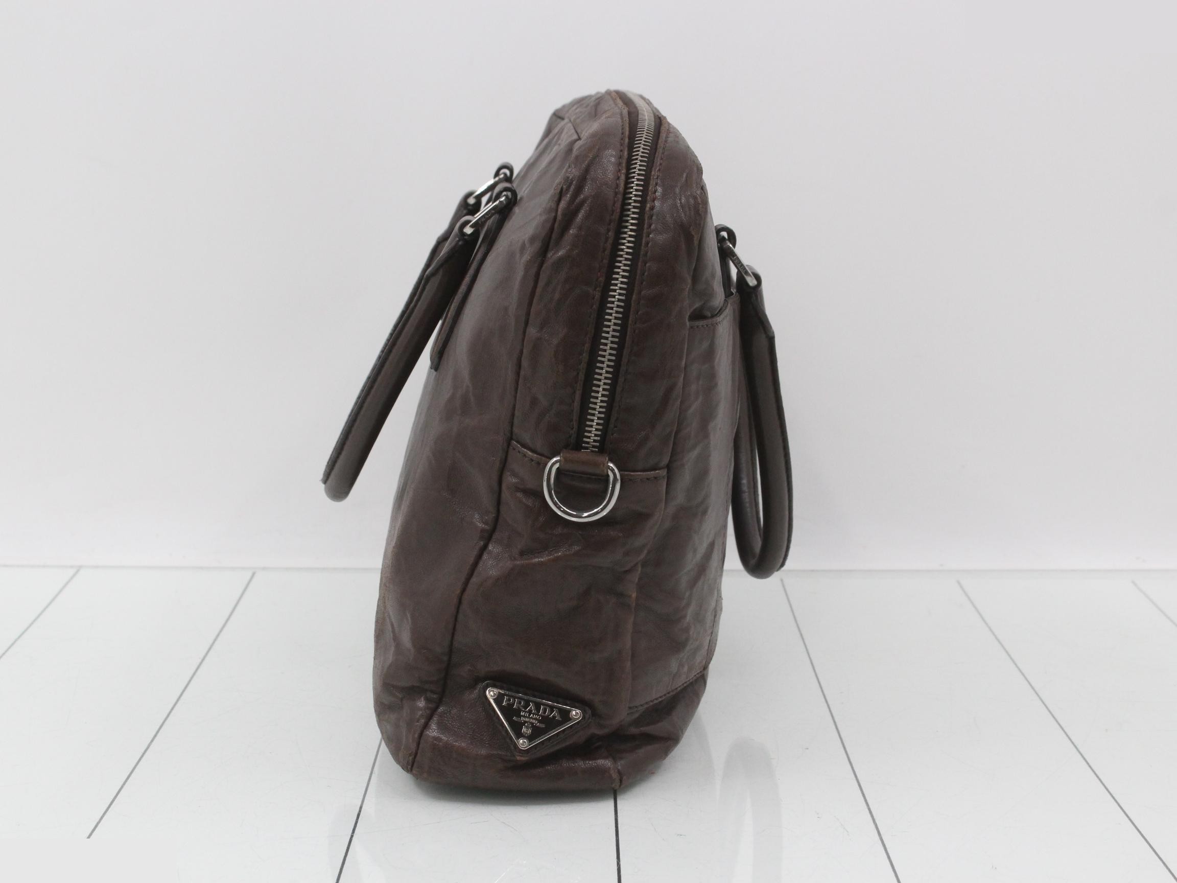 Crinkled finish Hand Bag — view 4