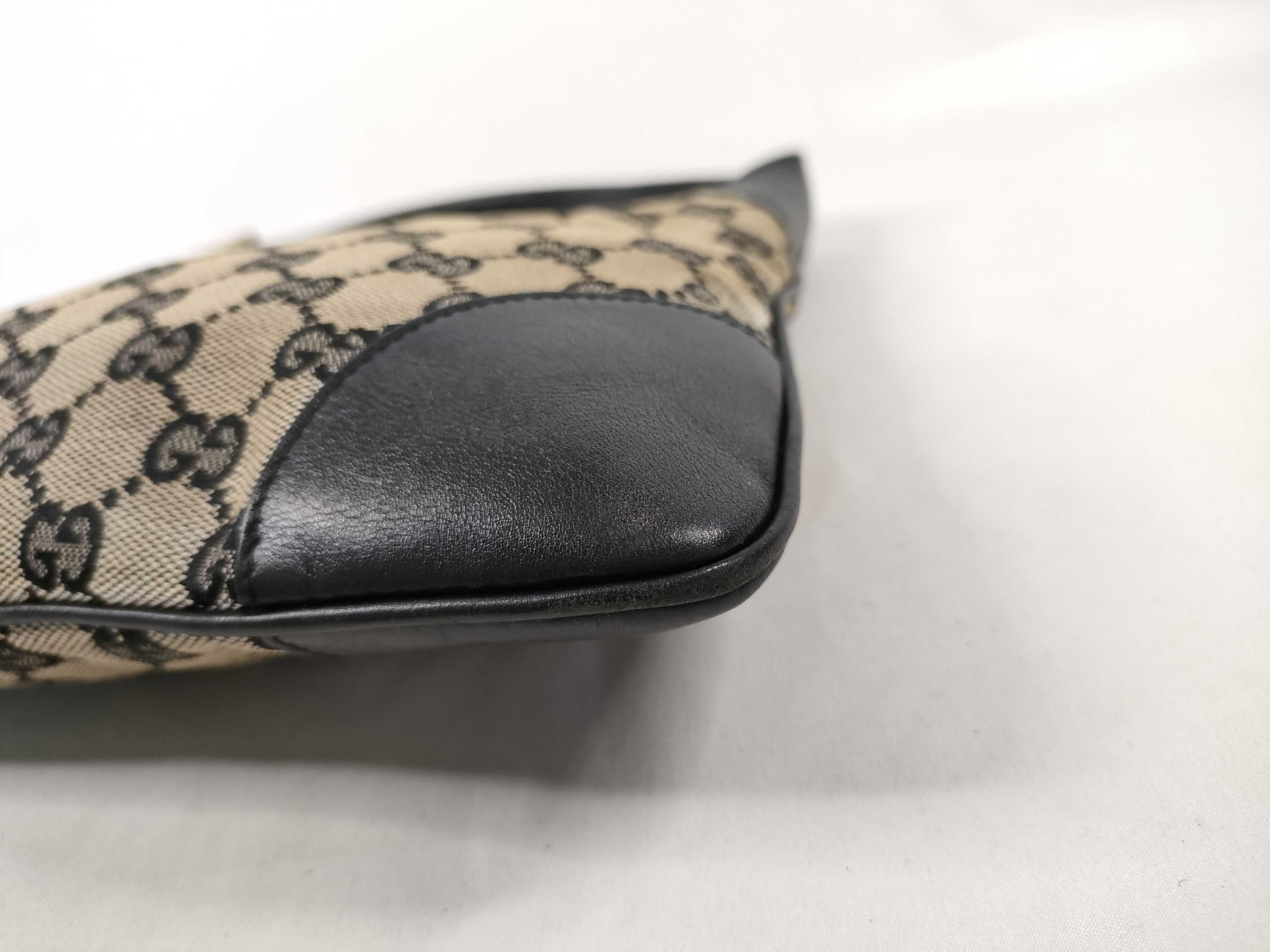 GG Canvas One-Shoulder Bag, Black Shoulder Bag — view 6