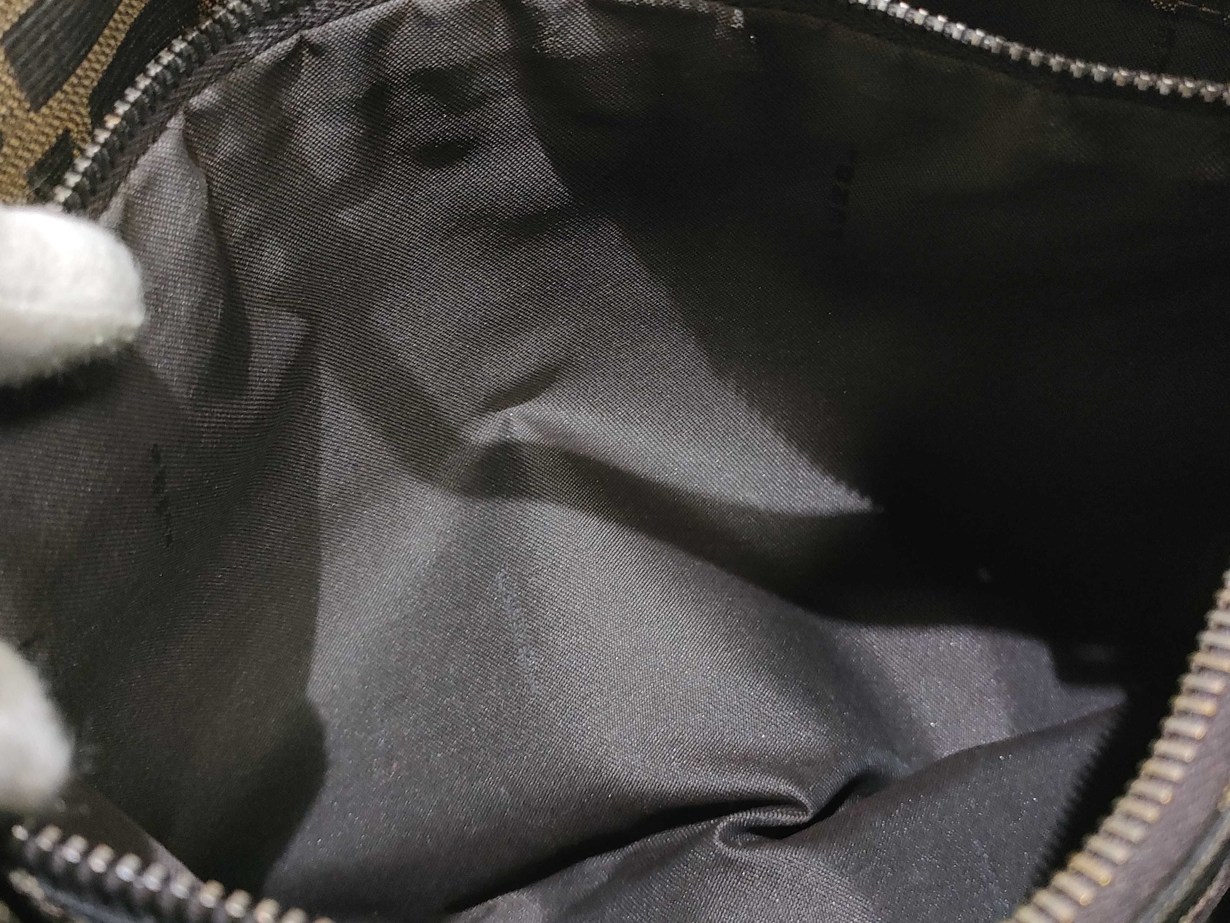 Zucca pattern Fendi Zucca handbag Mamma Bucket brown handbag — view 10