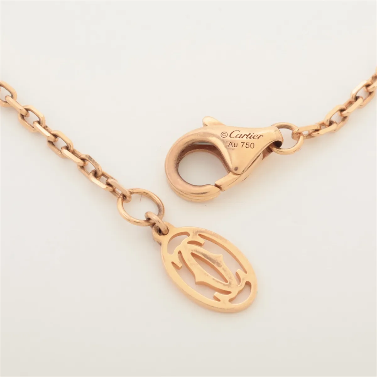 Damour LM Diamond Bracelet 750 (PG) 1.8g 981FJS — view 4