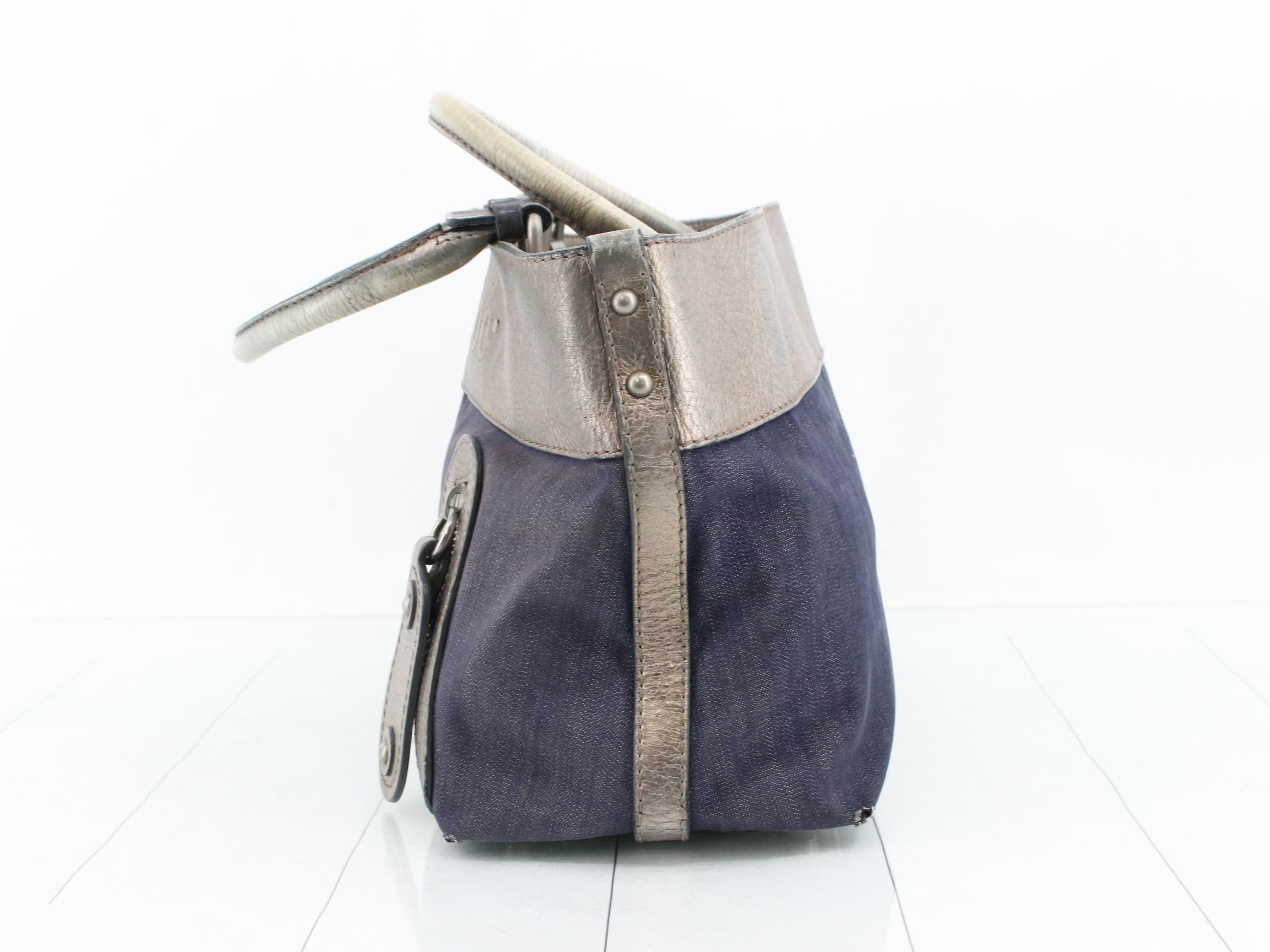 handbag, navy — view 3