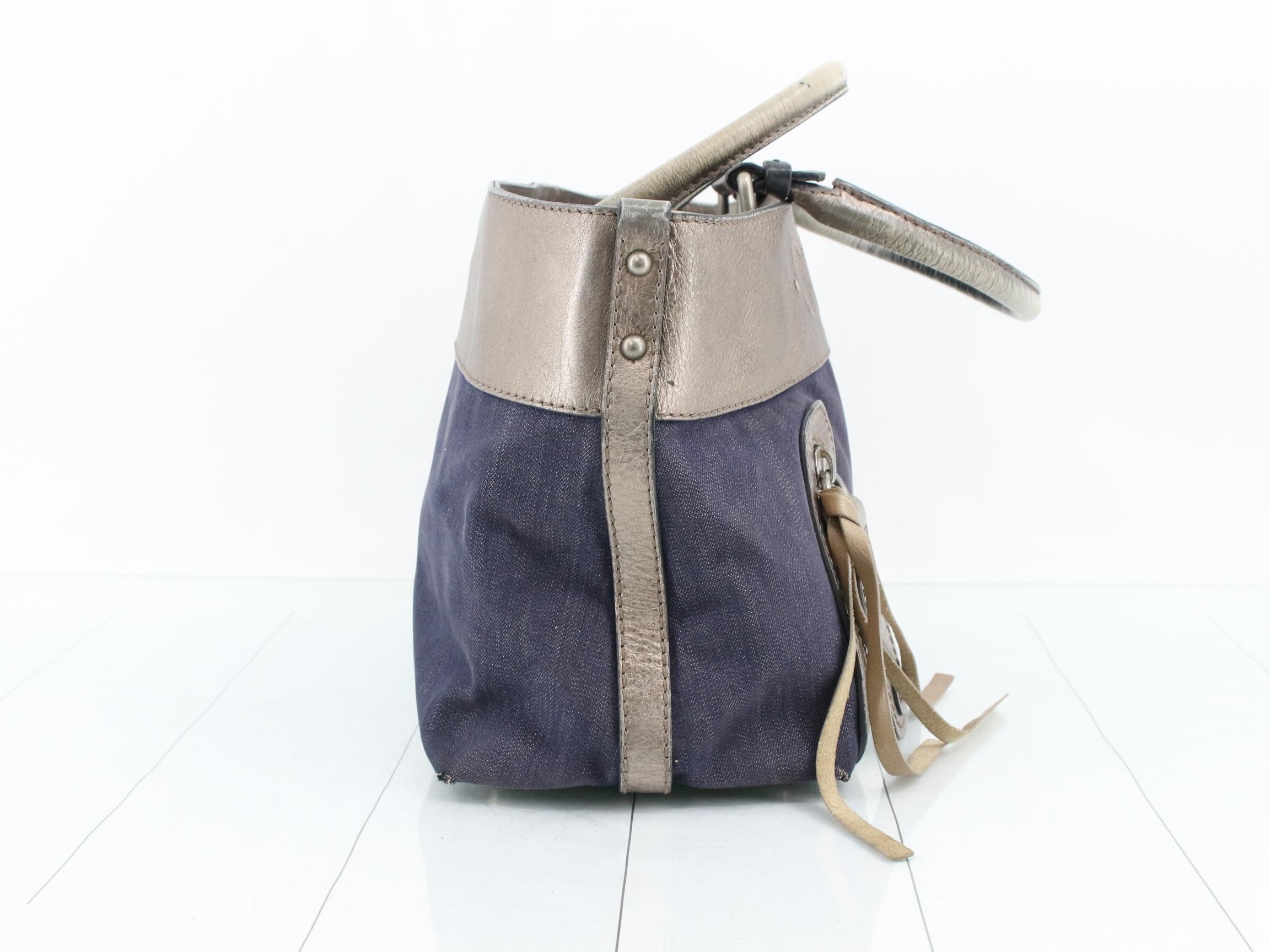 handbag, navy — view 4