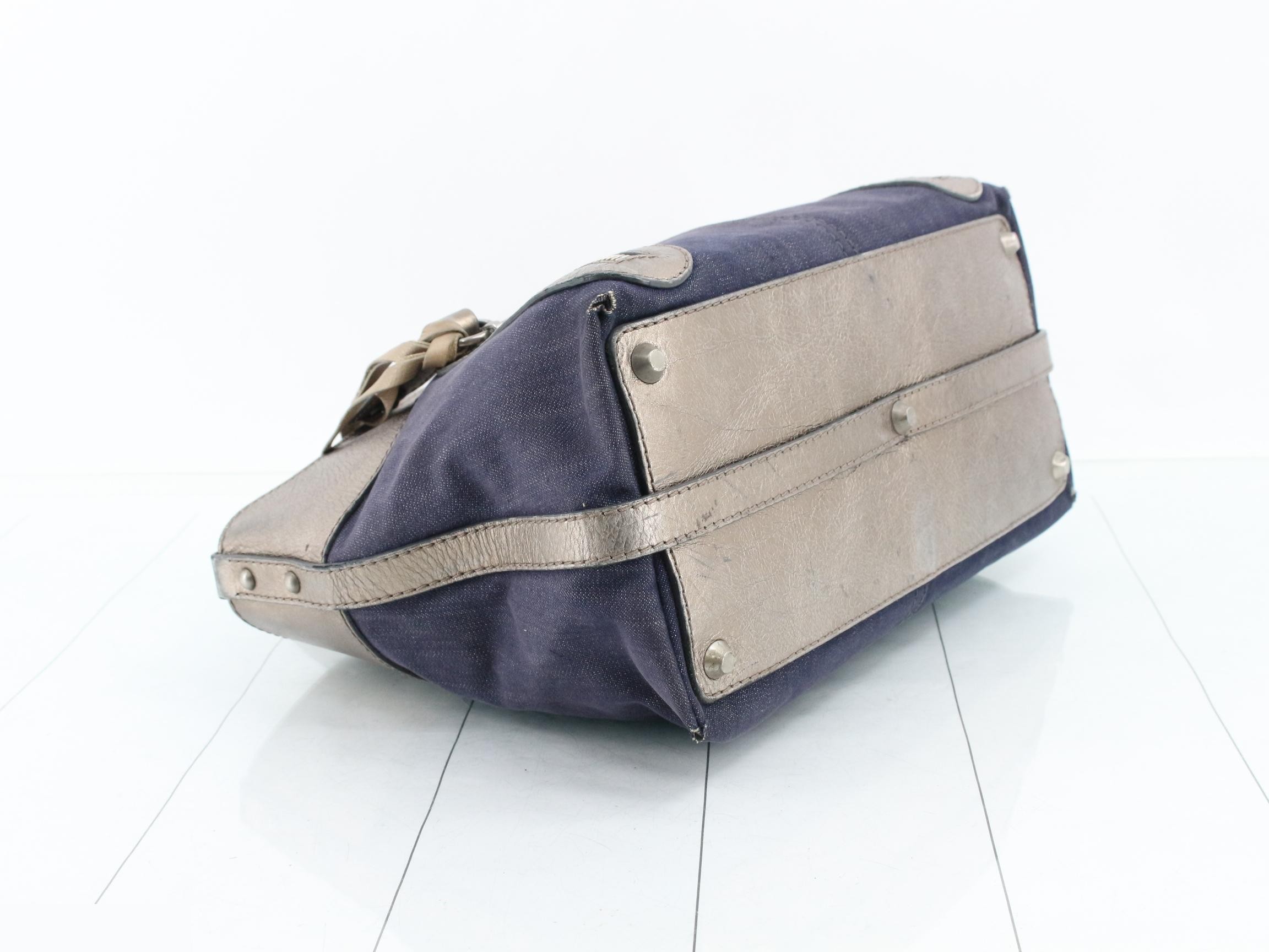 handbag, navy — view 5