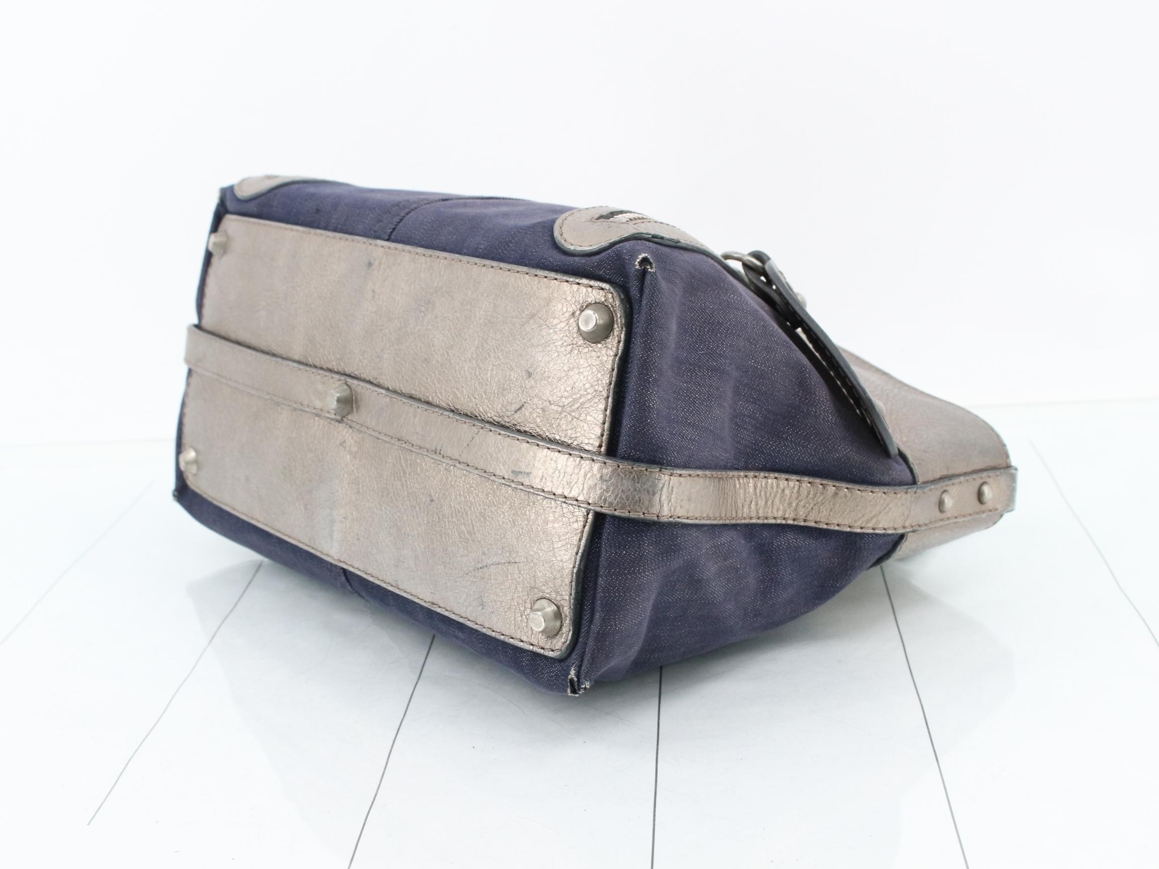 handbag, navy — view 6