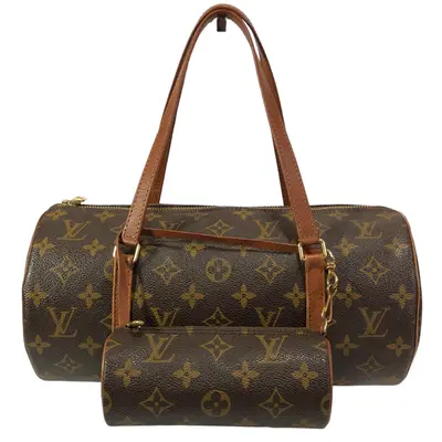 Papillon 30 Monogram Handbag M51365 with Pouch Mini Tote Bag TH0916 Made in France Handbag