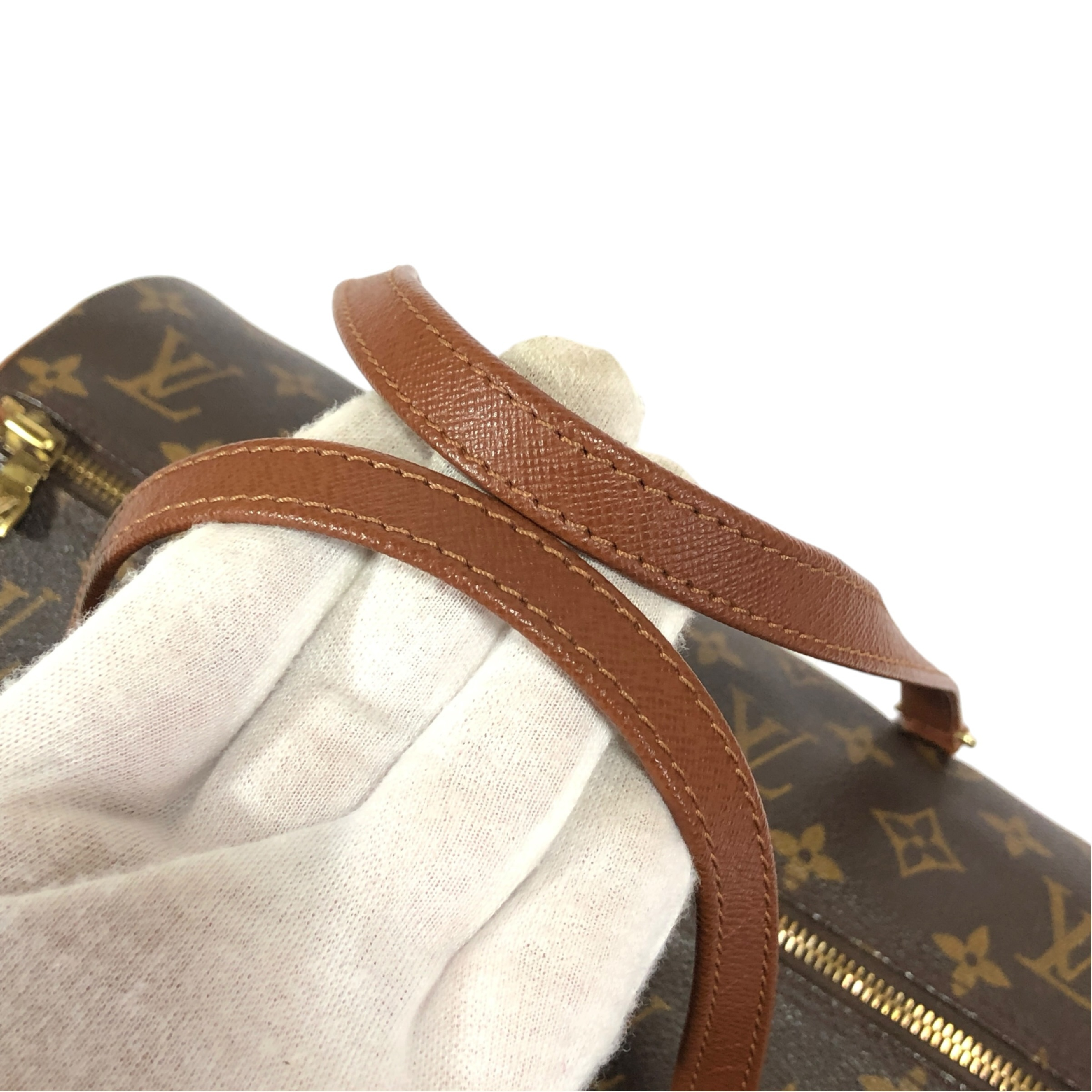 Papillon 30 Monogram Handbag M51365 with Pouch Mini Tote Bag TH0916 Made in France Handbag — view 11