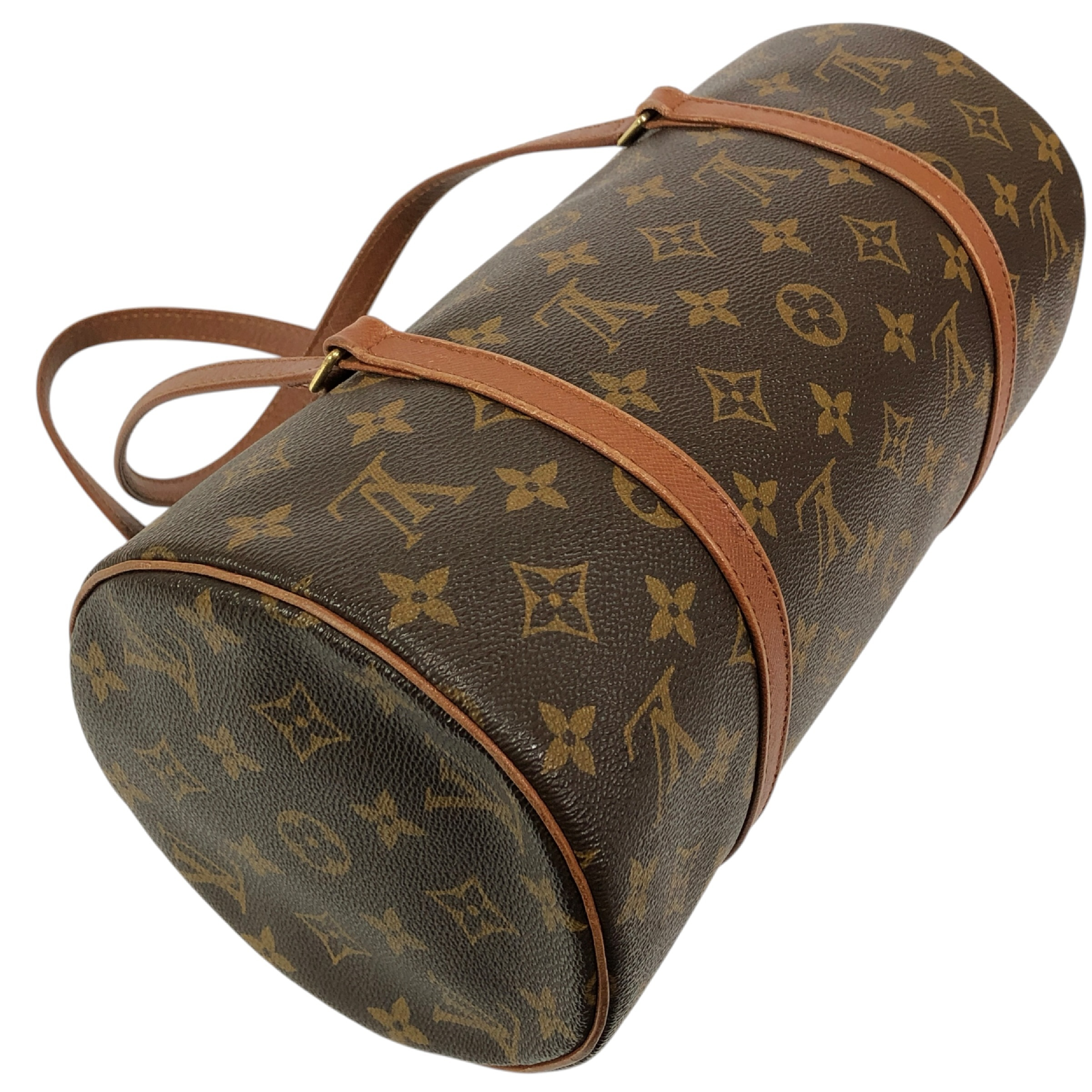 Papillon 30 Monogram Handbag M51365 with Pouch Mini Tote Bag TH0916 Made in France Handbag — view 9