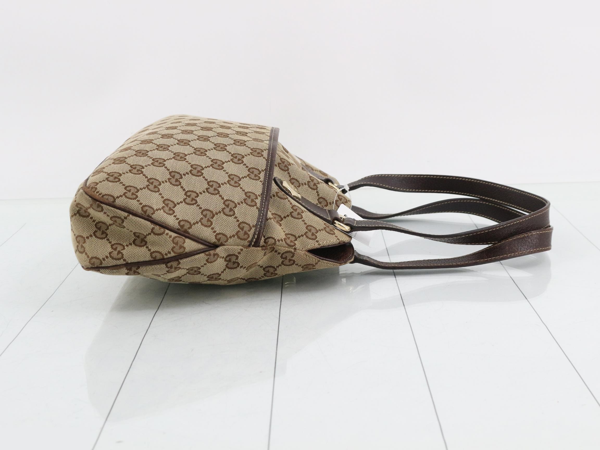 GG canvas semi-shoulder bag — view 3