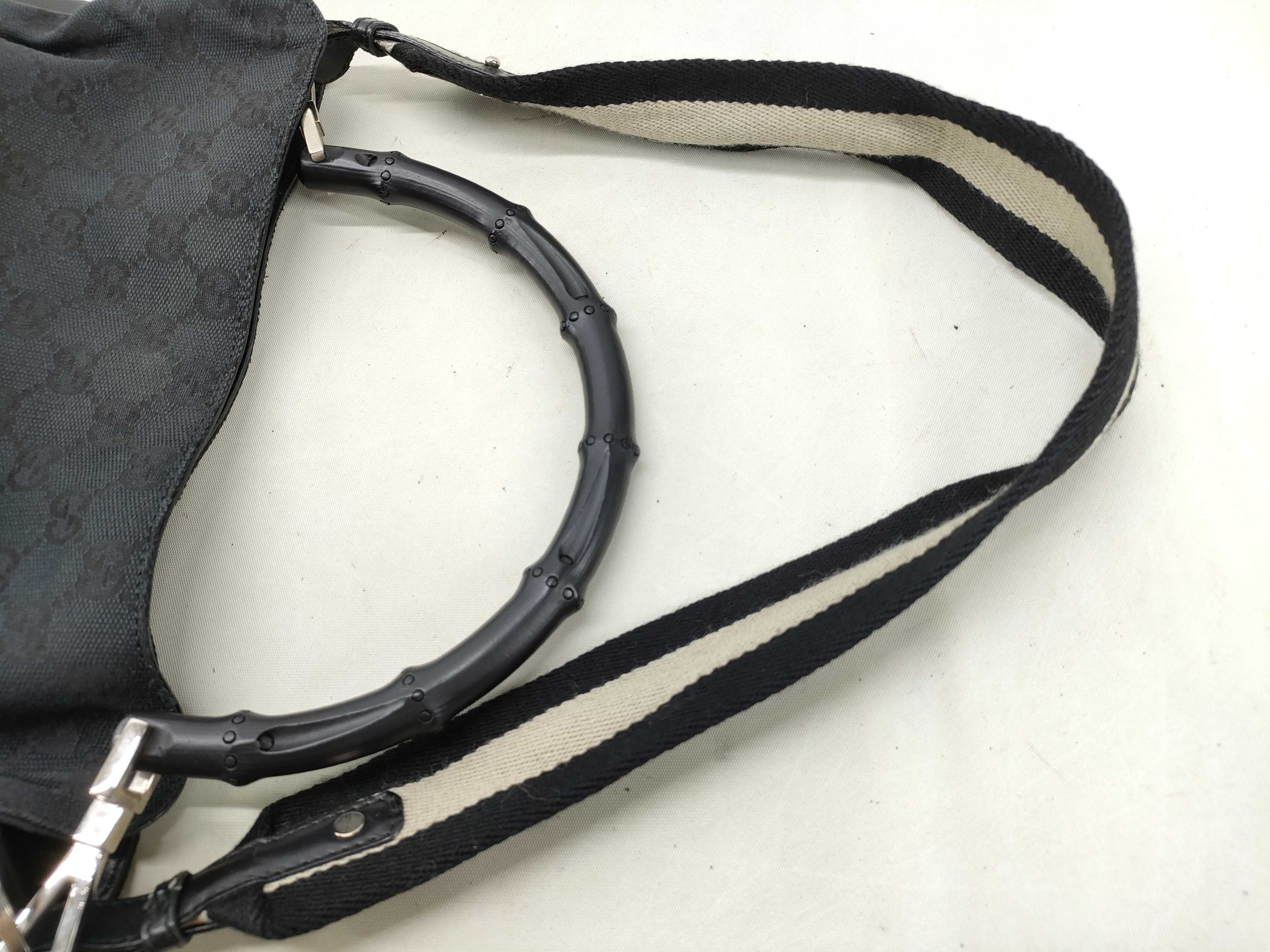 GG Canvas Gucci Bamboo 2-way Handbag — view 5