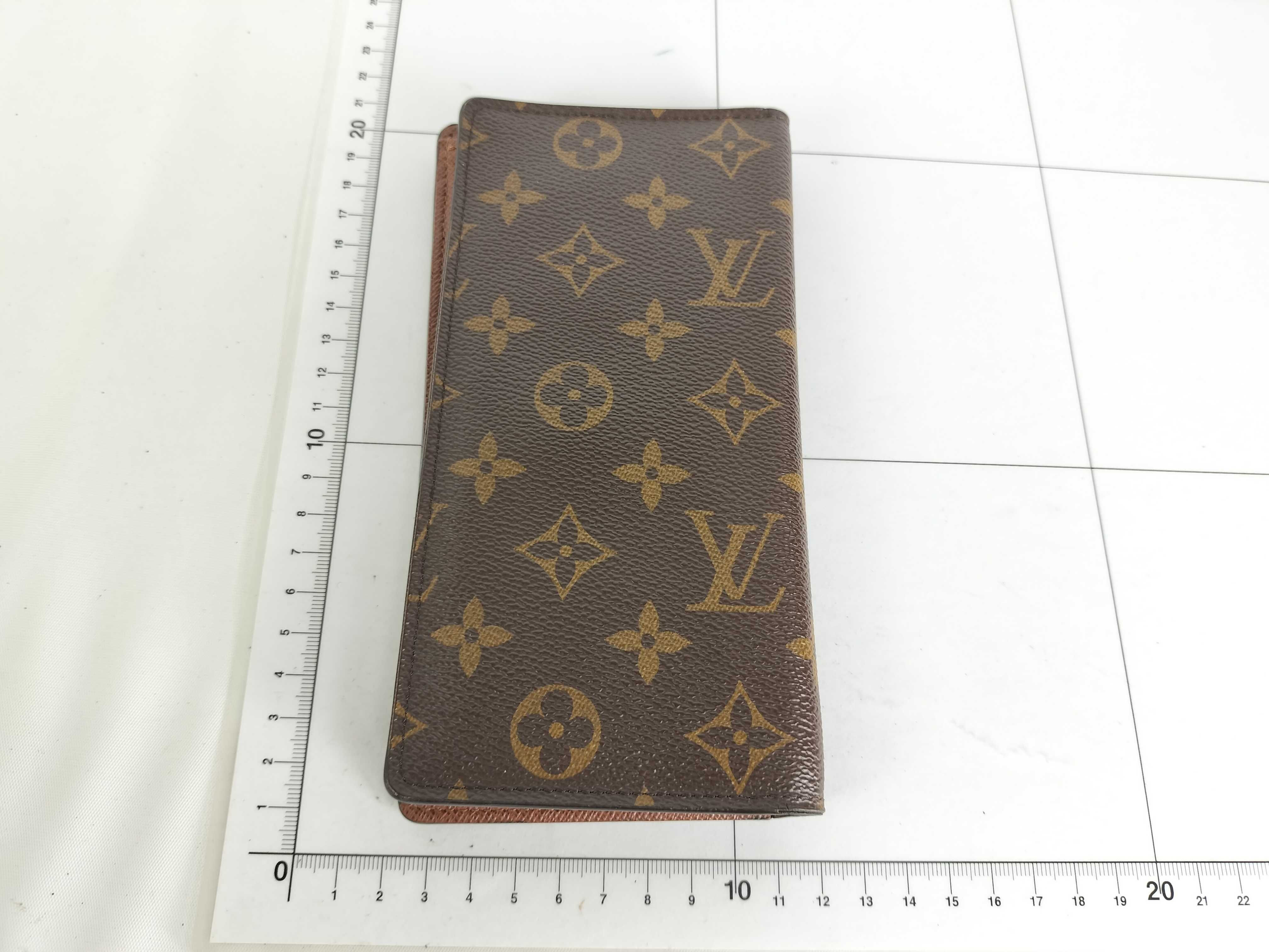 Monogram Portefeuille Brazza M66540 Wallet — view 12