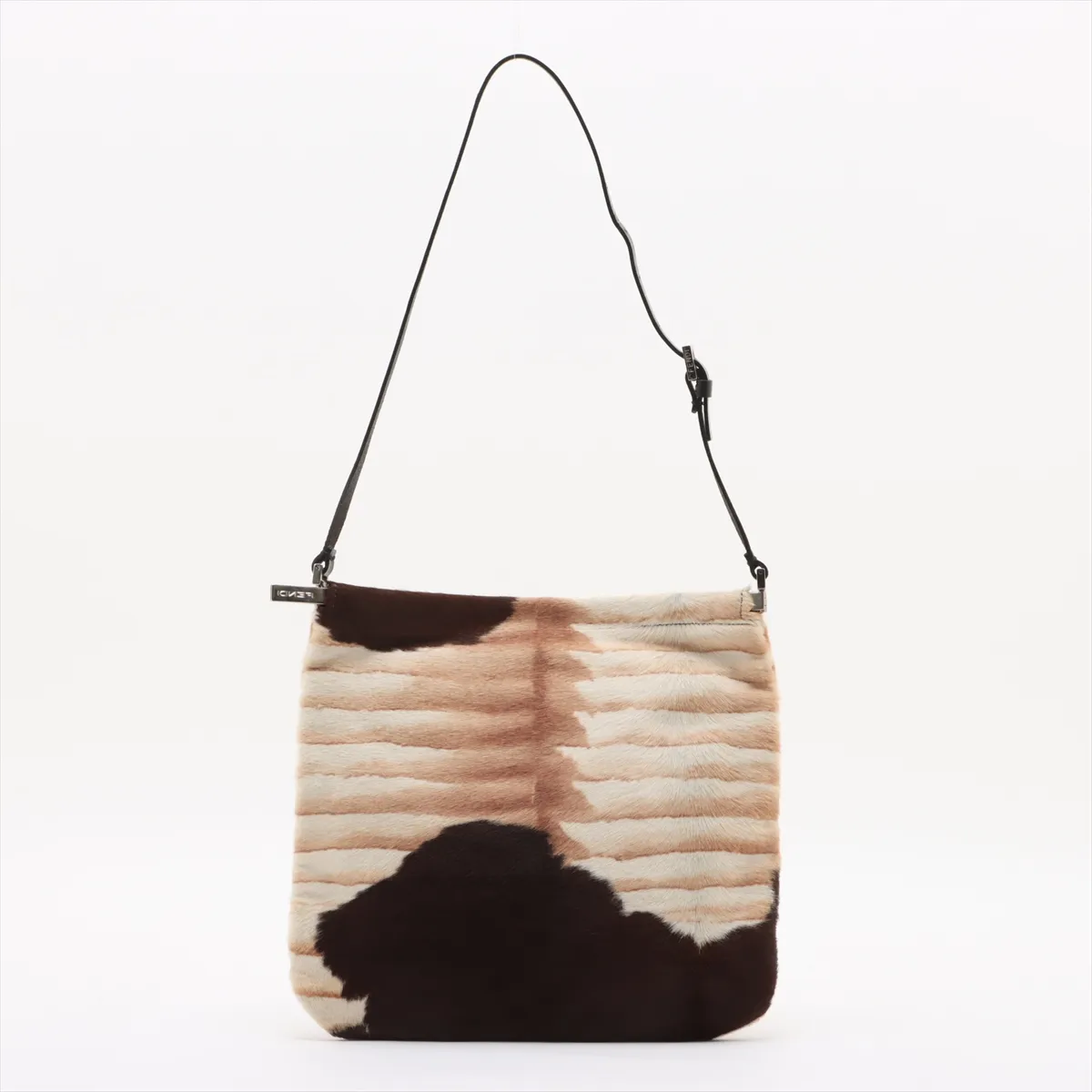 Haraco x Leather Shoulder Bag Beige 26737 — view 2