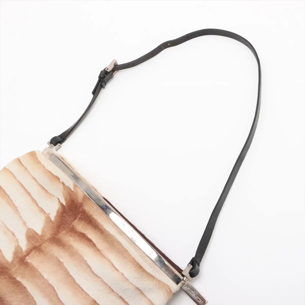 Haraco x Leather Shoulder Bag Beige 26737 — view 5